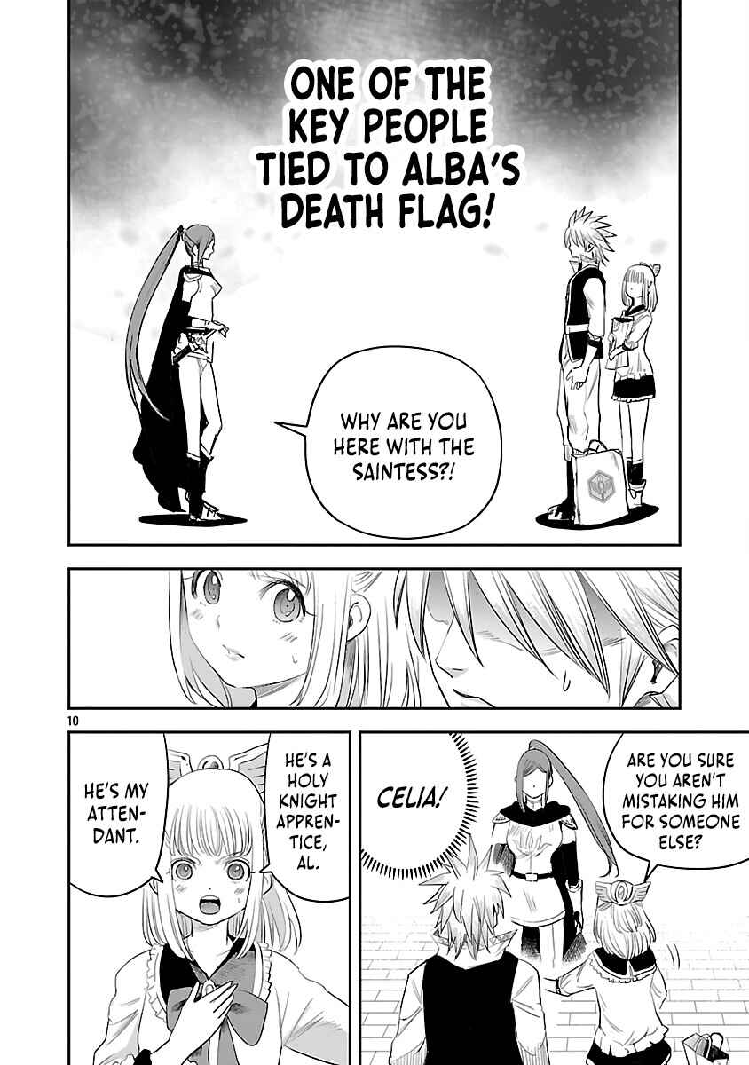 Page 13 Chapter 3 Hametsu Flag Kaihi no Tame Yamaoku e Hikikomotteita Saikyou no Akuyaku wa, Tasuketa Heroine ni Yotte Omotebutai e Tatasareru
