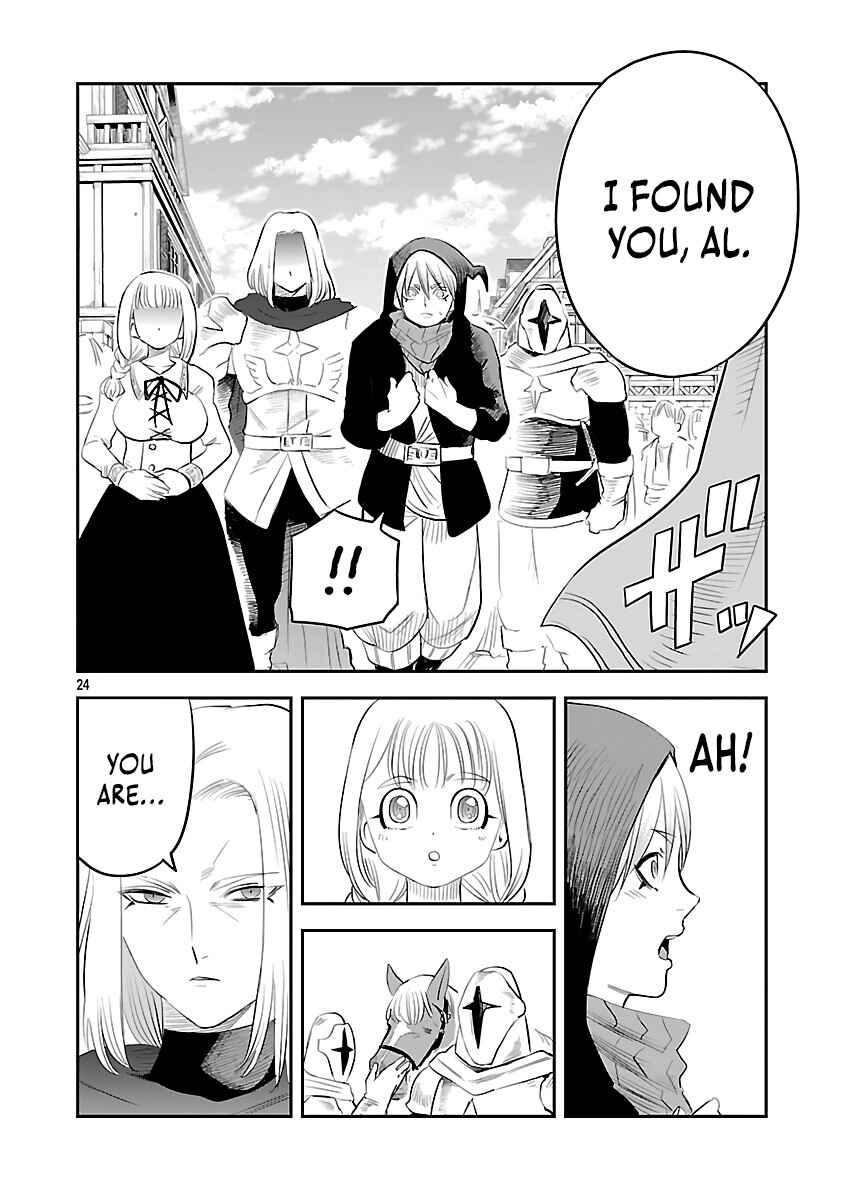 Page 26 Chapter 5 Hametsu Flag Kaihi no Tame Yamaoku e Hikikomotteita Saikyou no Akuyaku wa, Tasuketa Heroine ni Yotte Omotebutai e Tatasareru