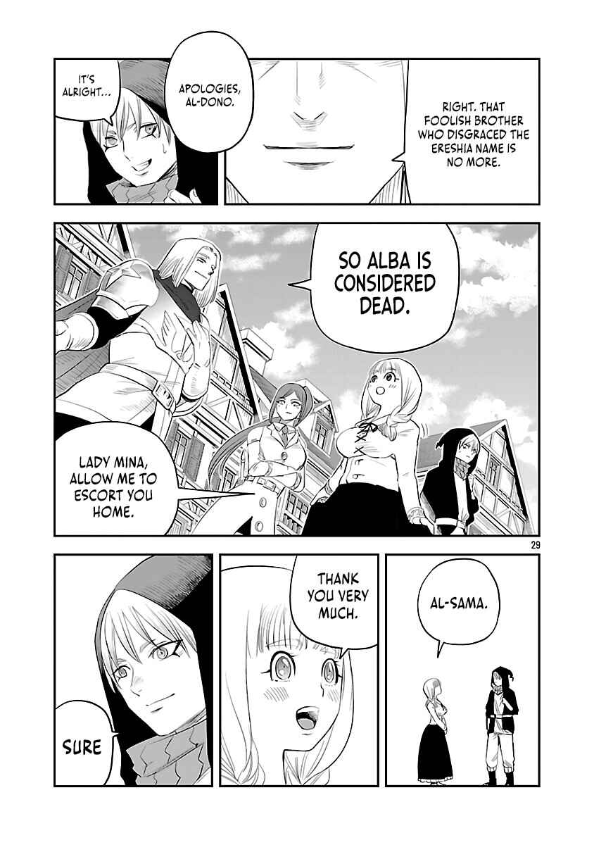Page 31 Chapter 5 Hametsu Flag Kaihi no Tame Yamaoku e Hikikomotteita Saikyou no Akuyaku wa, Tasuketa Heroine ni Yotte Omotebutai e Tatasareru