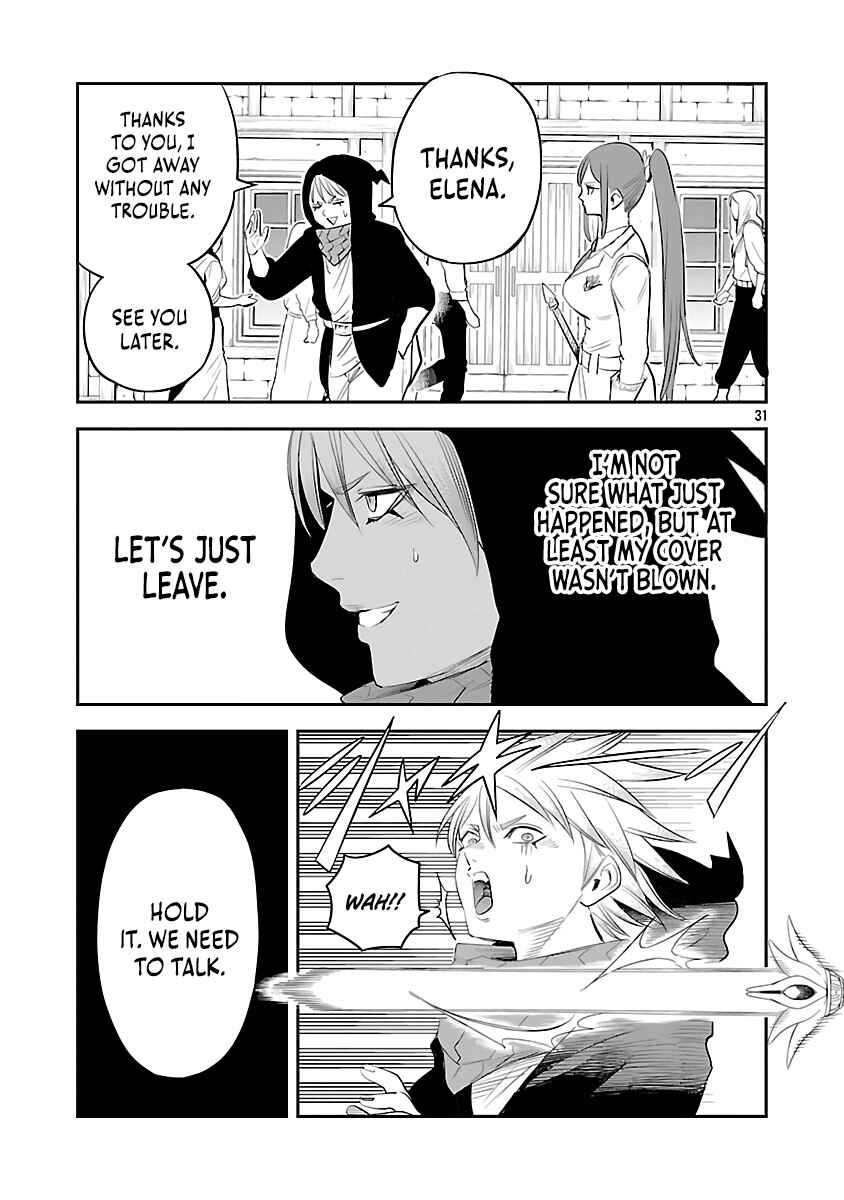 Page 33 Chapter 5 Hametsu Flag Kaihi no Tame Yamaoku e Hikikomotteita Saikyou no Akuyaku wa, Tasuketa Heroine ni Yotte Omotebutai e Tatasareru