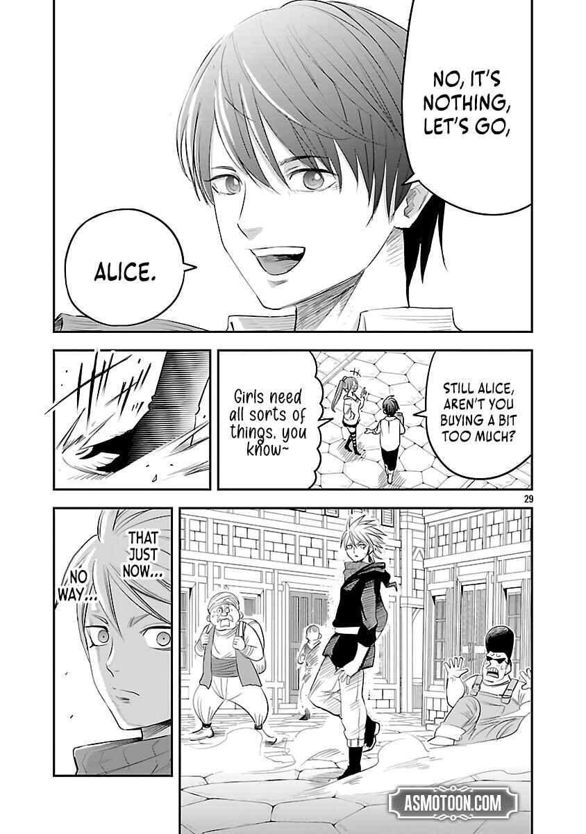 Page 32 Chapter 4 Hametsu Flag Kaihi no Tame Yamaoku e Hikikomotteita Saikyou no Akuyaku wa, Tasuketa Heroine ni Yotte Omotebutai e Tatasareru