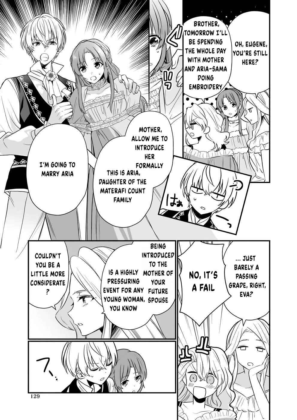 Page 8 Chapter 9 Shiganai Tensei Reijou wa Heion ni Kurashitai