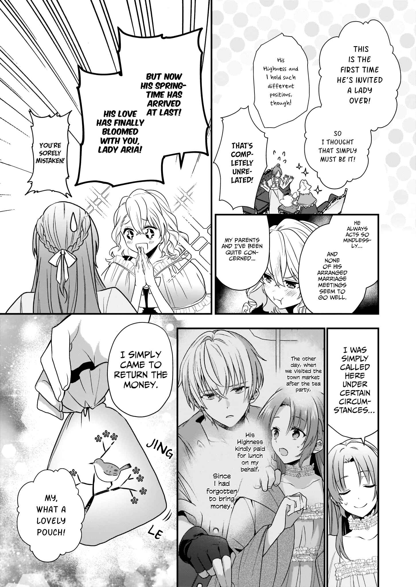 Page 12 Chapter 2 Shiganai Tensei Reijou wa Heion ni Kurashitai