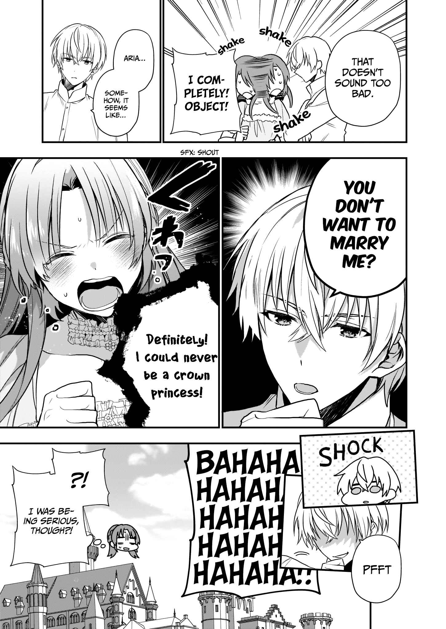 Page 22 Chapter 2 Shiganai Tensei Reijou wa Heion ni Kurashitai