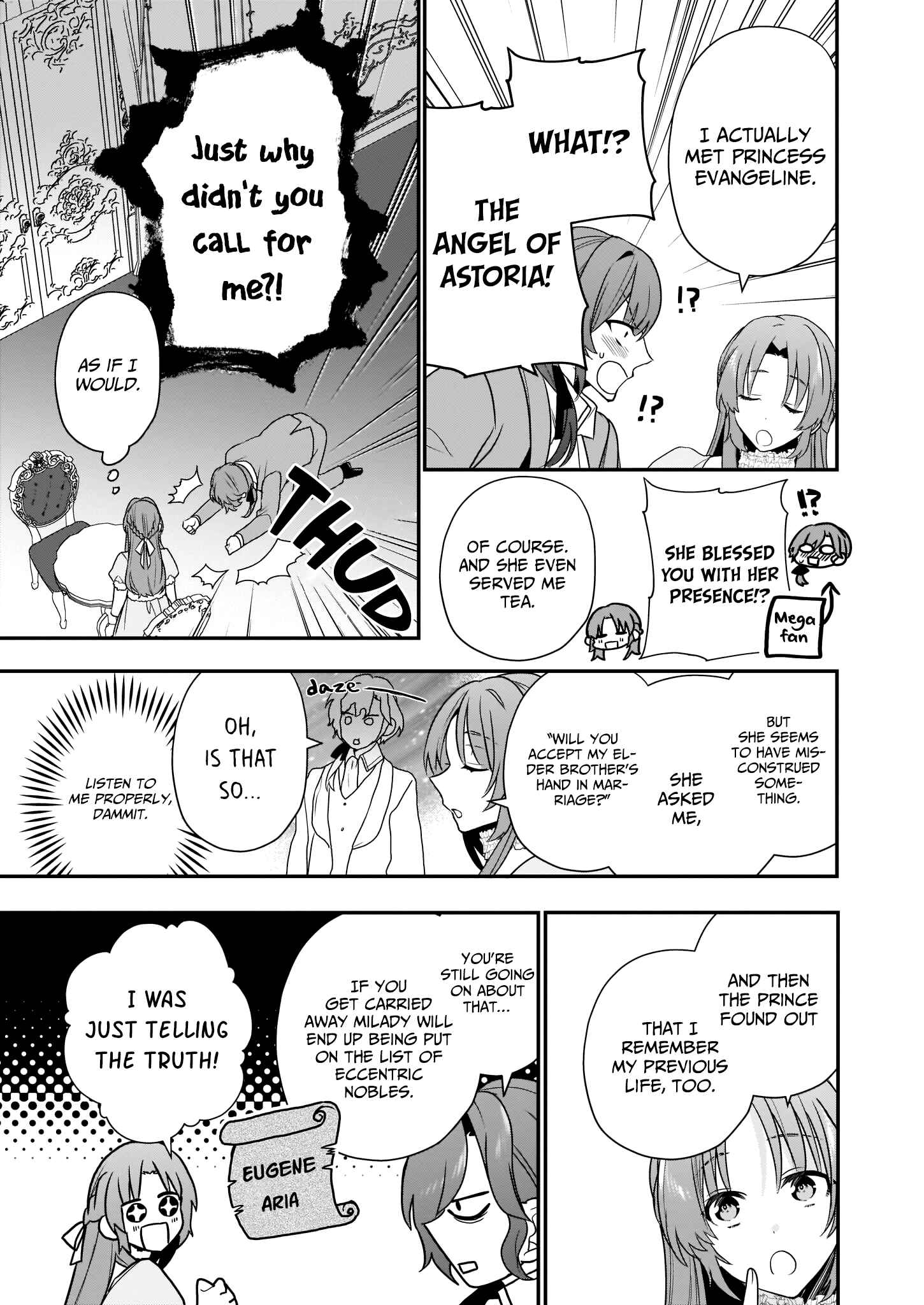 Page 24 Chapter 2 Shiganai Tensei Reijou wa Heion ni Kurashitai