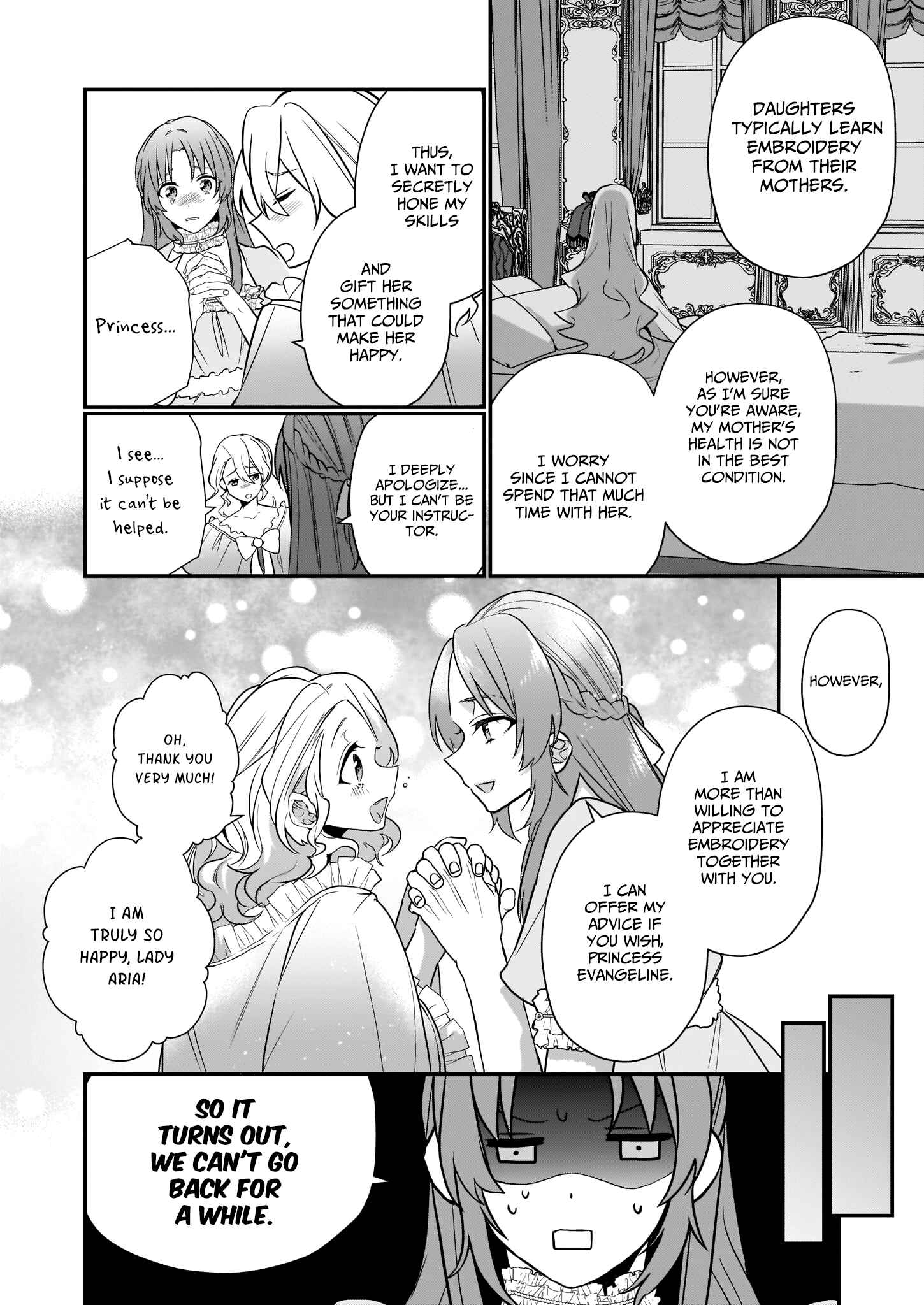Page 13 Chapter 5 Shiganai Tensei Reijou wa Heion ni Kurashitai
