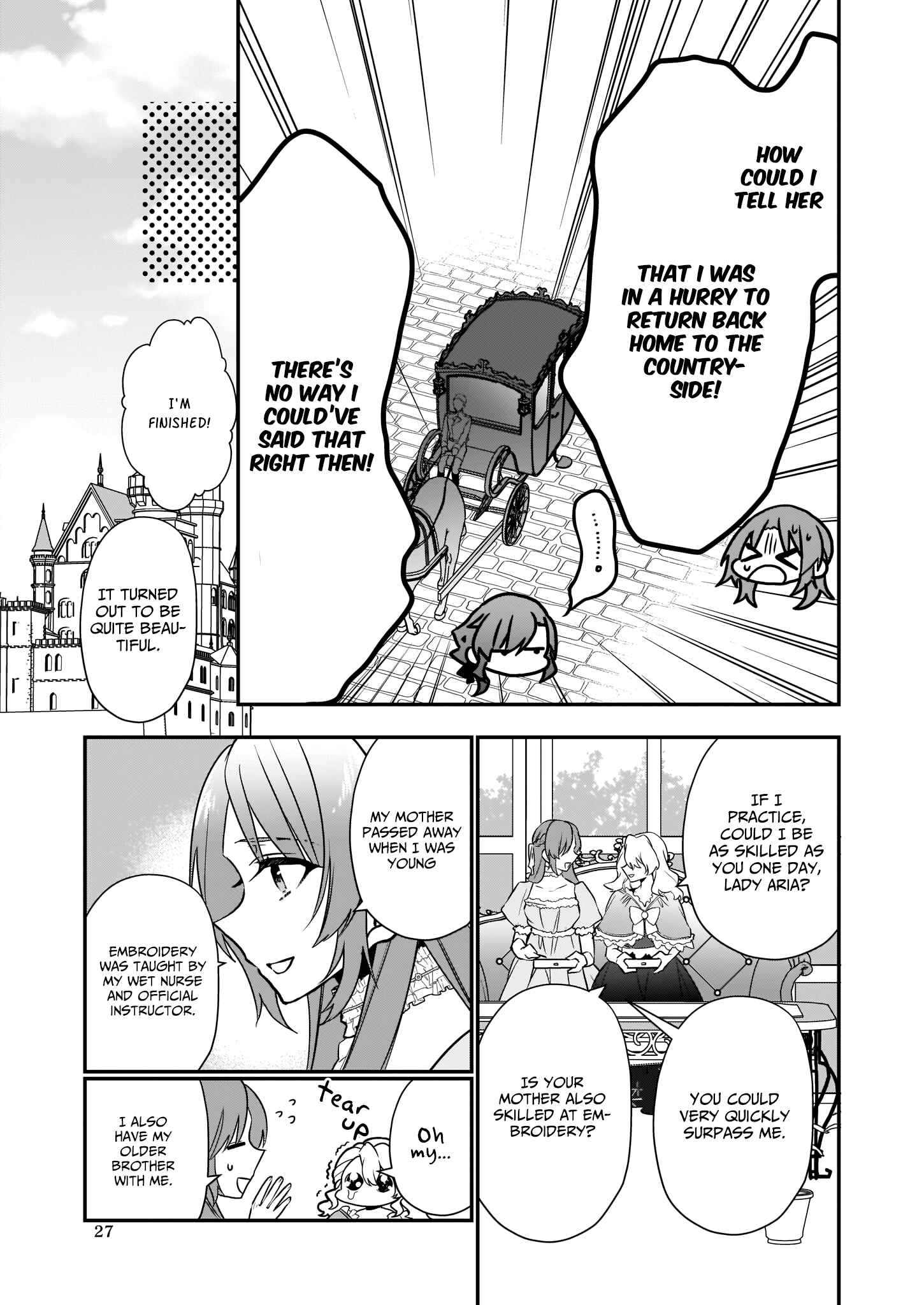 Page 14 Chapter 5 Shiganai Tensei Reijou wa Heion ni Kurashitai