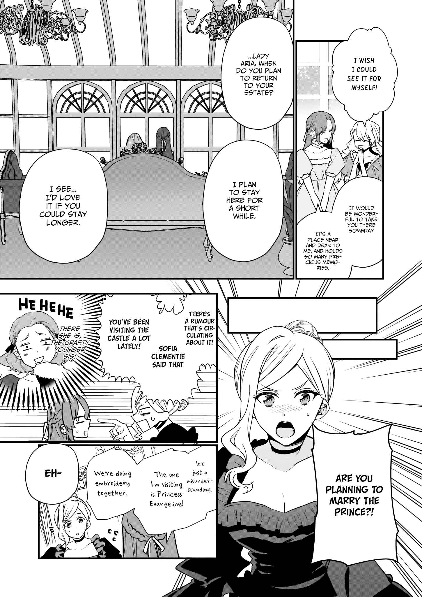 Page 16 Chapter 5 Shiganai Tensei Reijou wa Heion ni Kurashitai