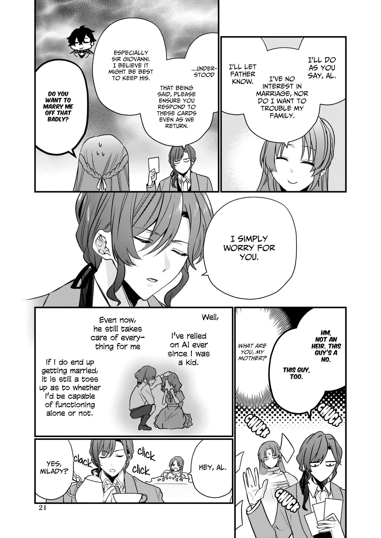 Page 8 Chapter 5 Shiganai Tensei Reijou wa Heion ni Kurashitai