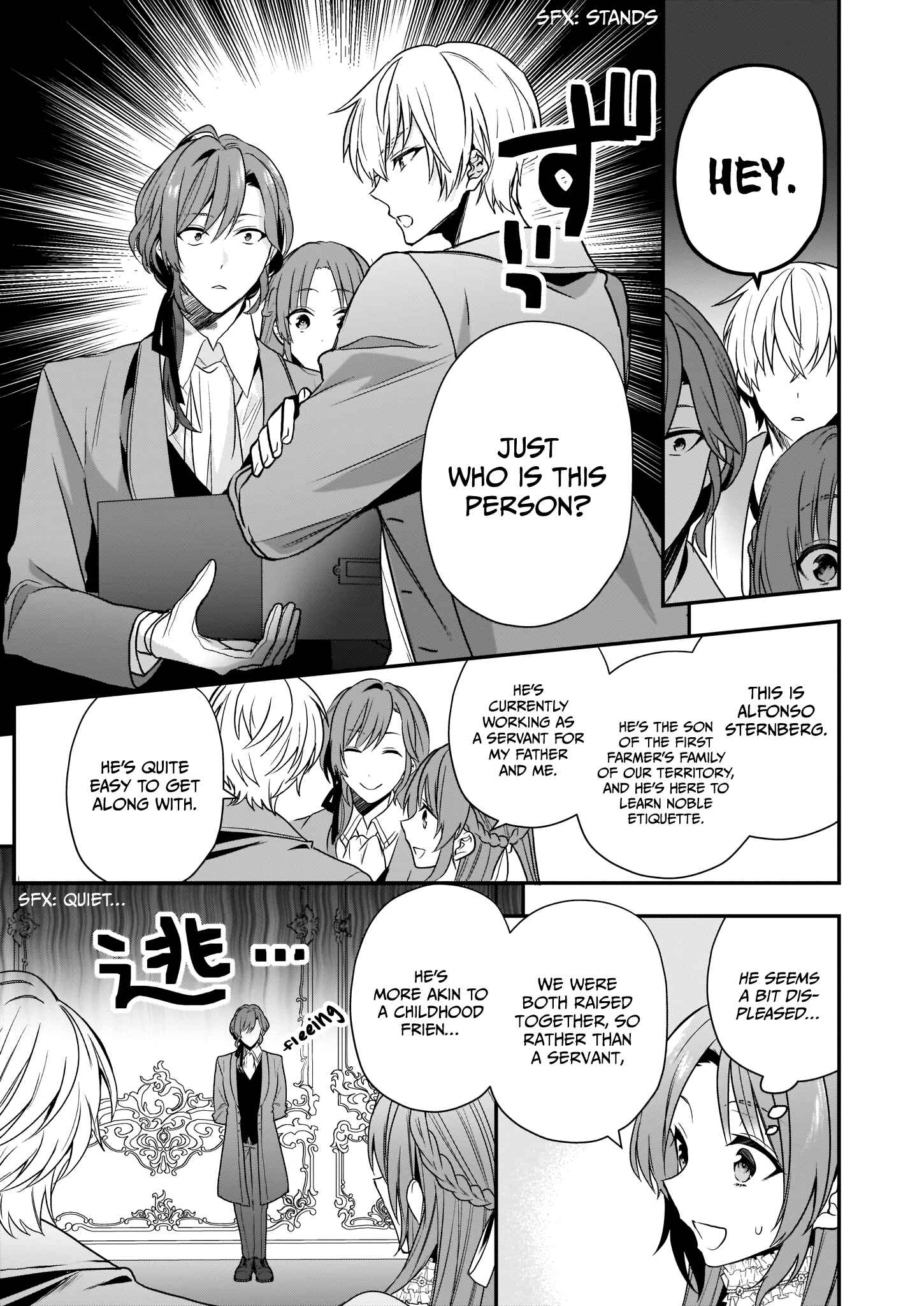Page 14 Chapter 3 Shiganai Tensei Reijou wa Heion ni Kurashitai