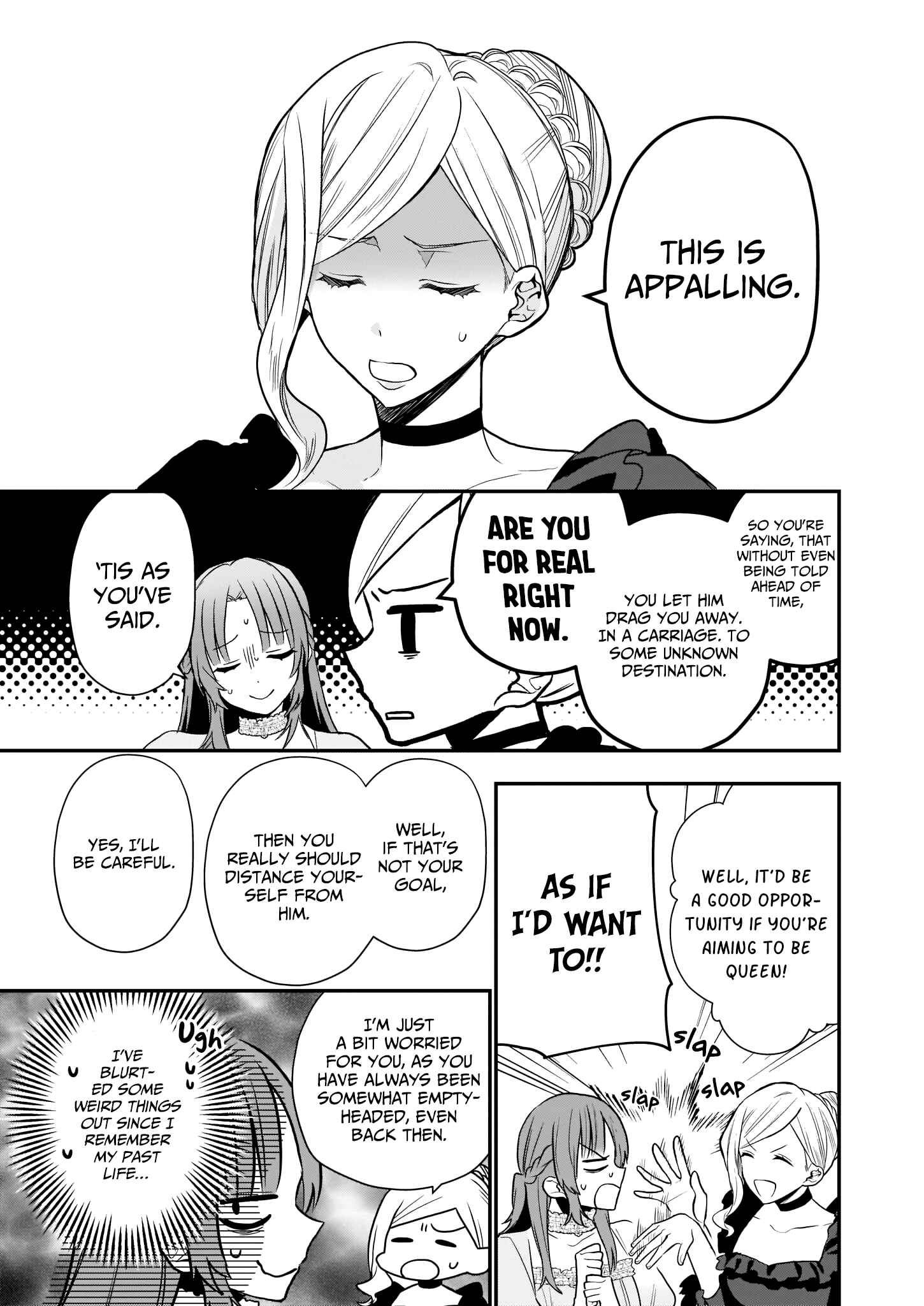 Page 6 Chapter 3 Shiganai Tensei Reijou wa Heion ni Kurashitai
