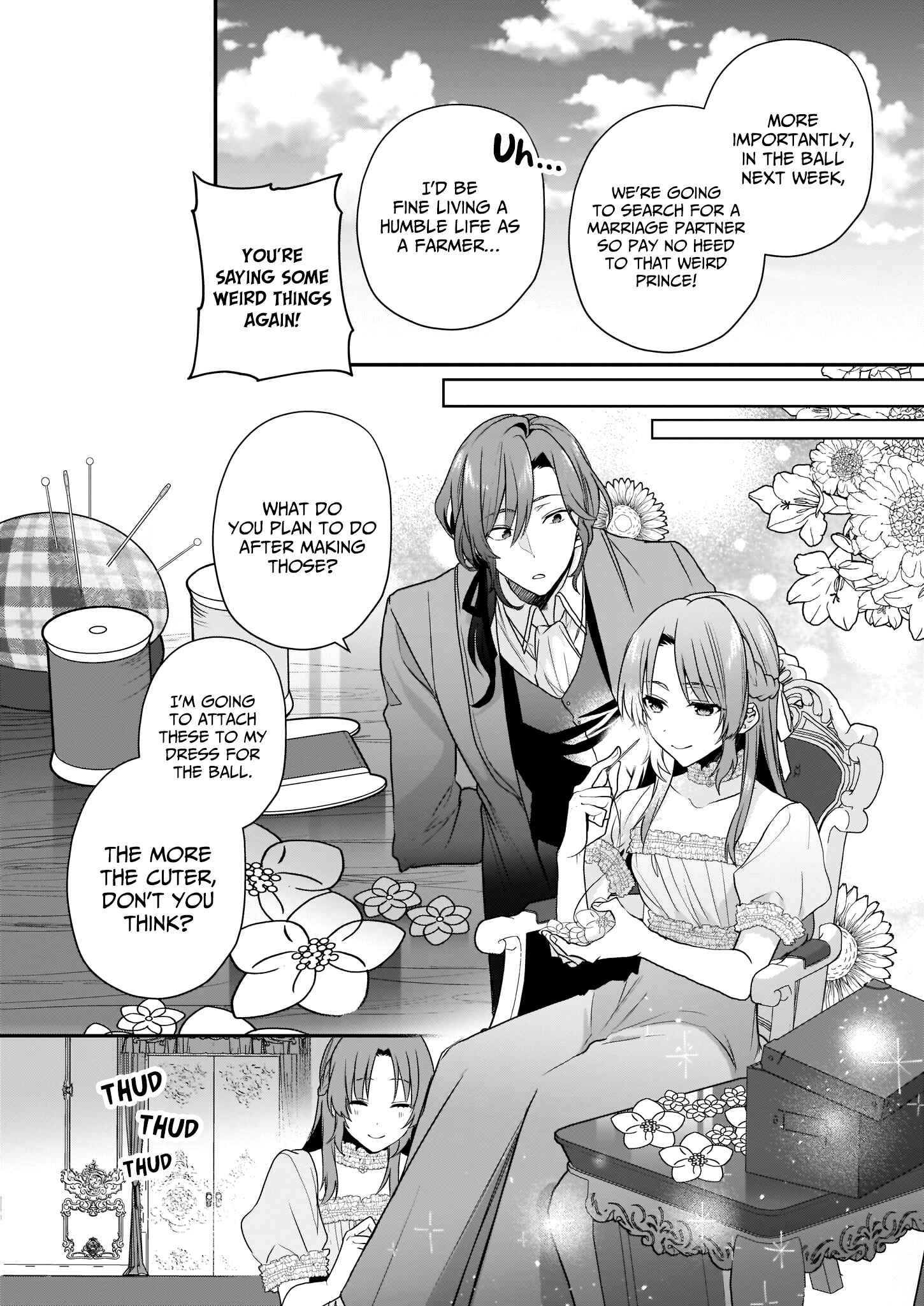Page 7 Chapter 3 Shiganai Tensei Reijou wa Heion ni Kurashitai