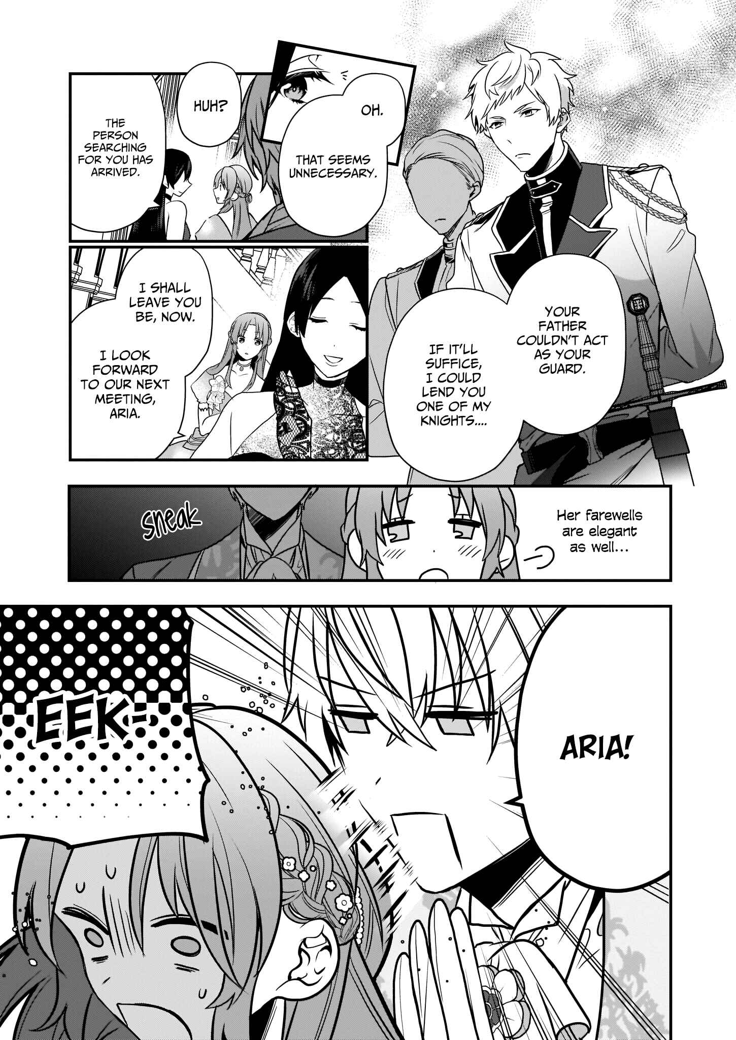 Page 12 Chapter 4 Shiganai Tensei Reijou wa Heion ni Kurashitai