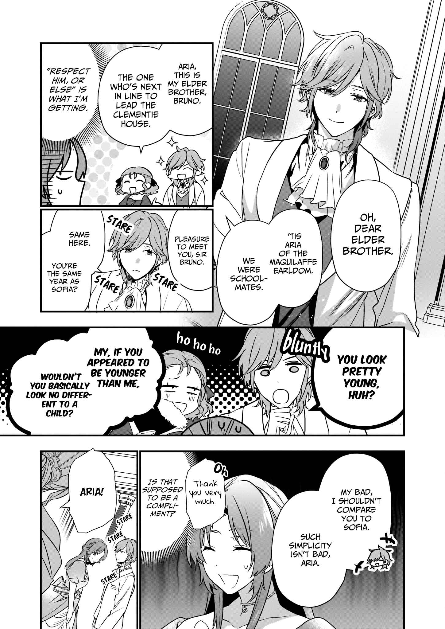 Page 4 Chapter 4 Shiganai Tensei Reijou wa Heion ni Kurashitai