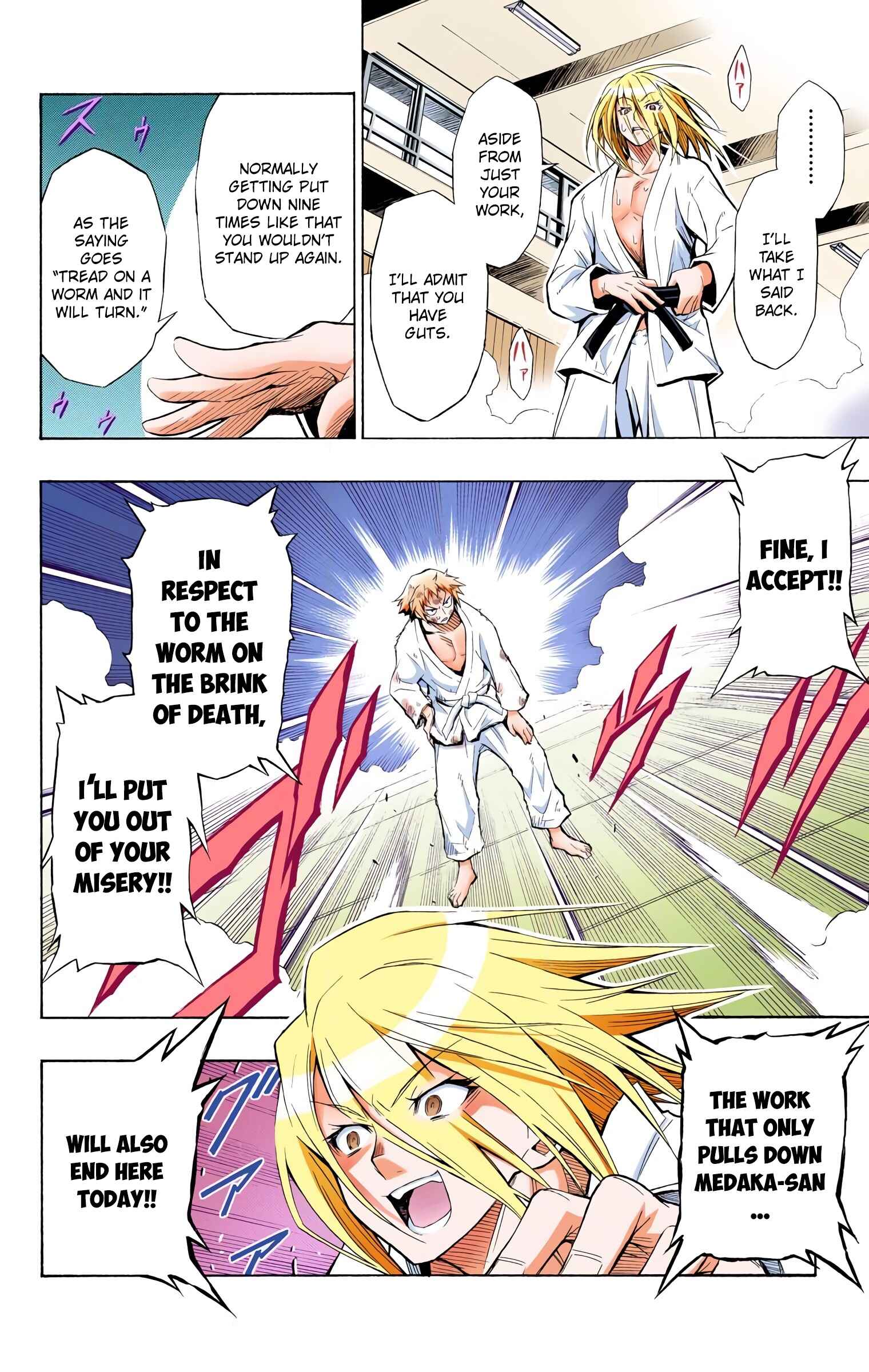 Page 8 Chapter 6 Medaka Box (Official Colored)