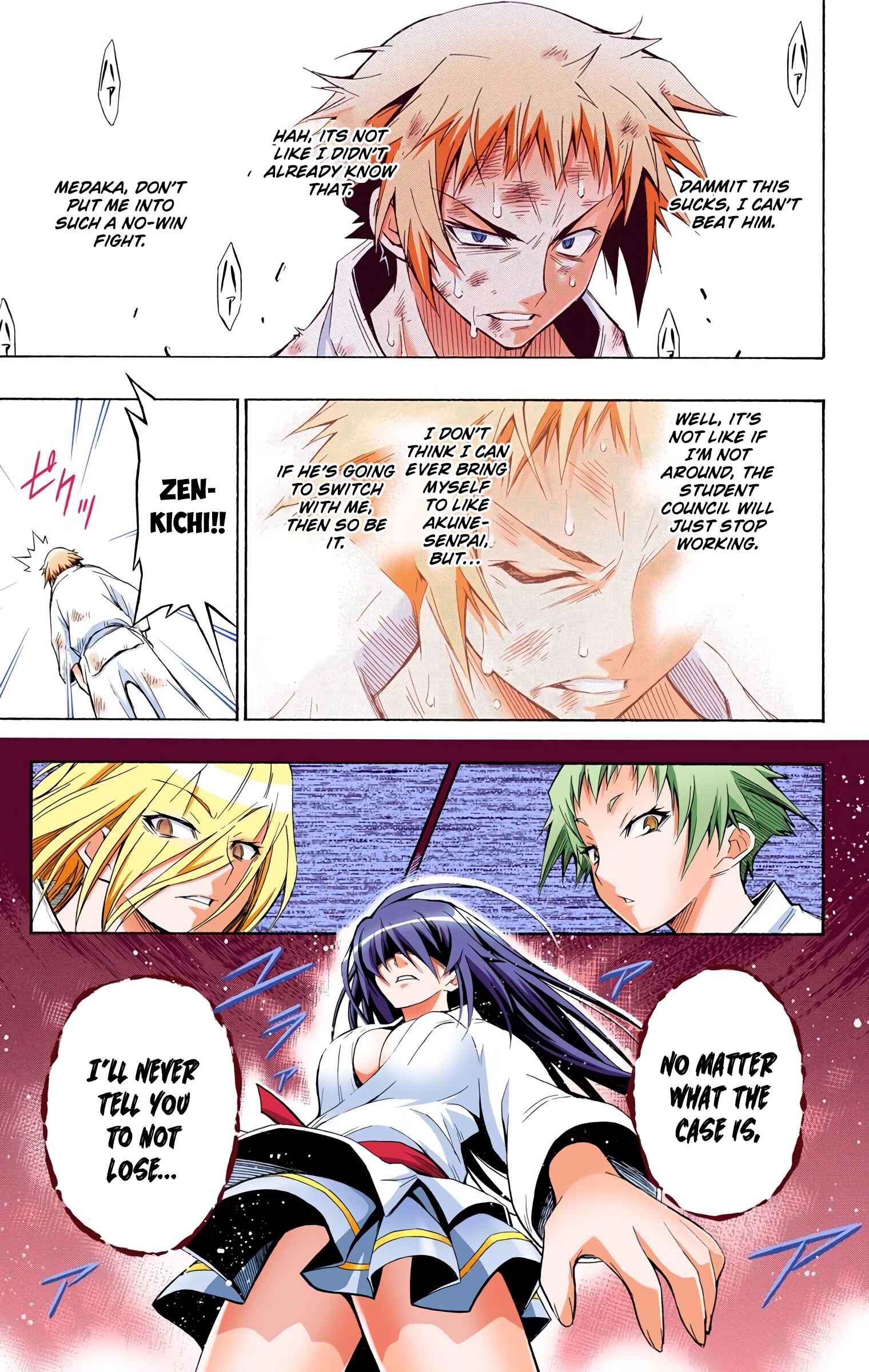 Page 9 Chapter 6 Medaka Box (Official Colored)