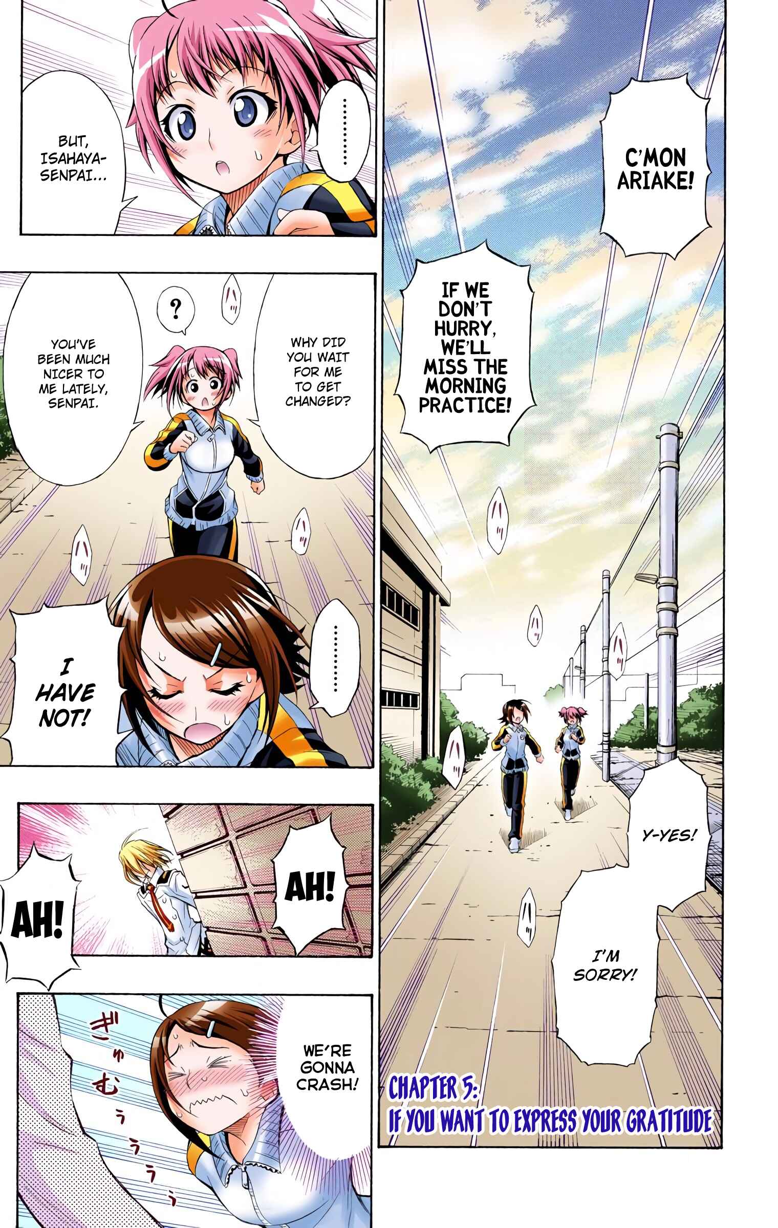 Page 1 Chapter 5 Medaka Box (Official Colored)