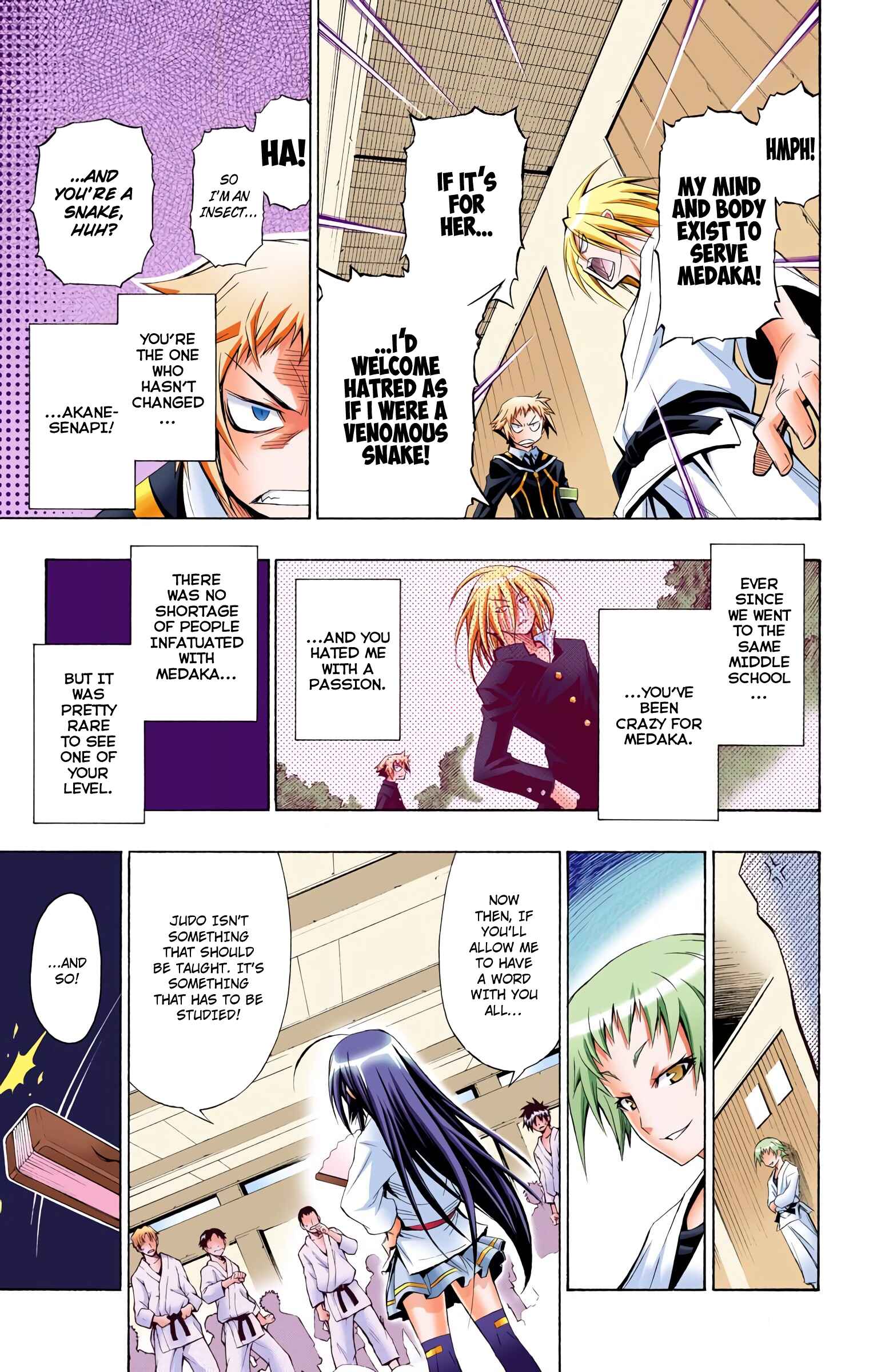 Page 13 Chapter 5 Medaka Box (Official Colored)