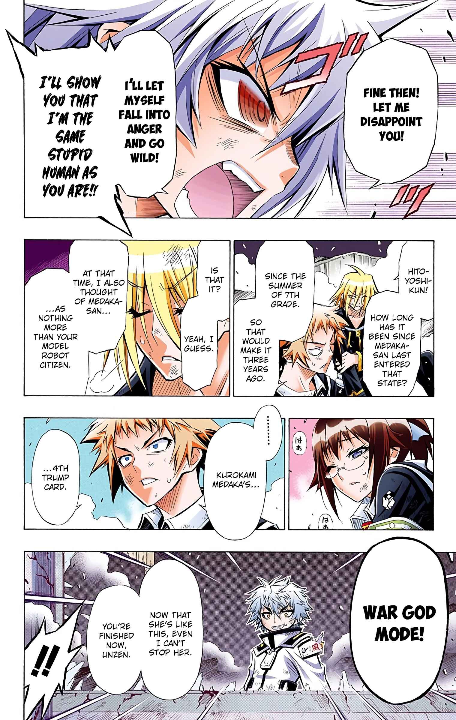 Page 15 Chapter 19 Medaka Box (Official Colored)