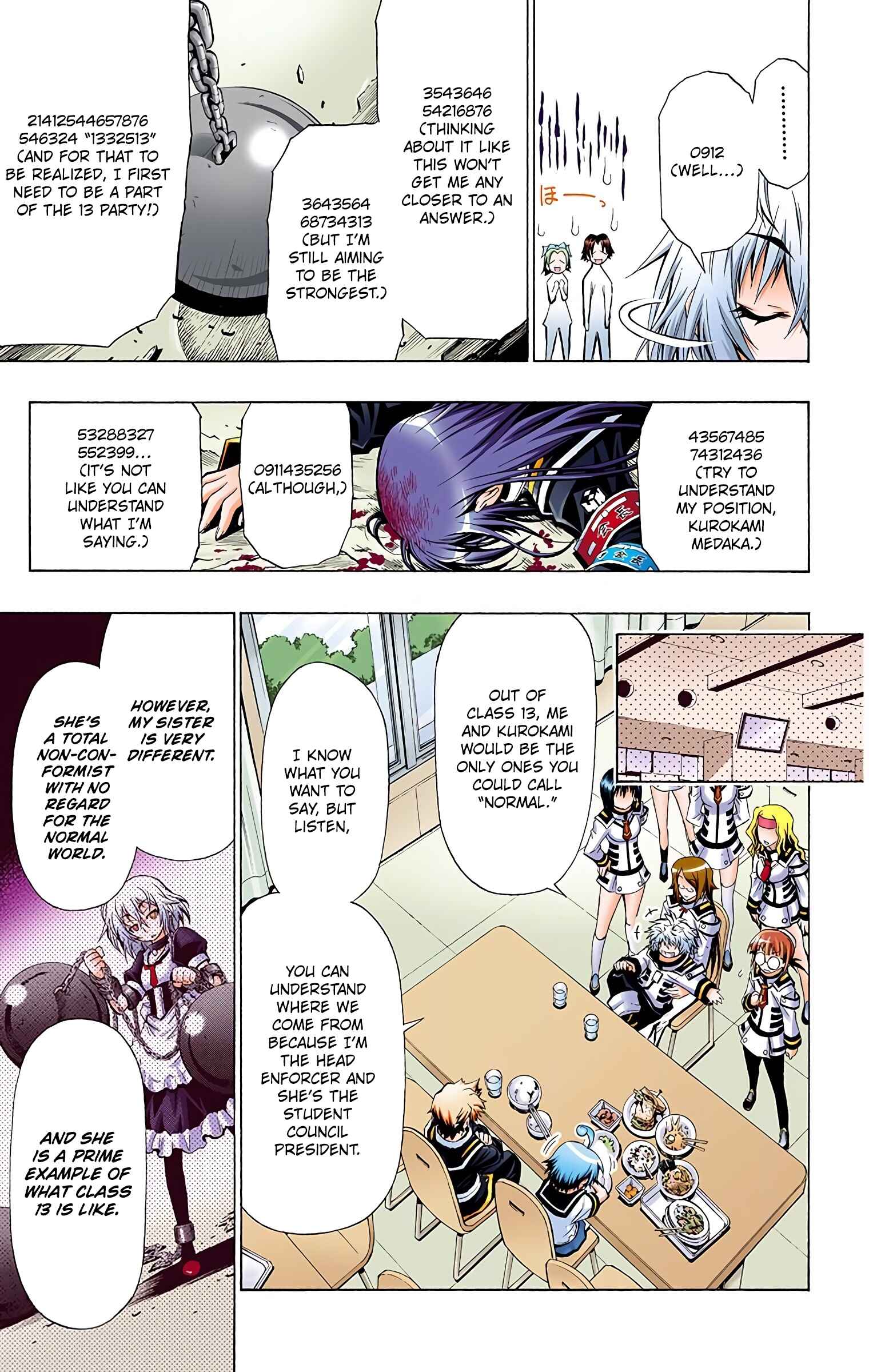Page 6 Chapter 23 Medaka Box (Official Colored)