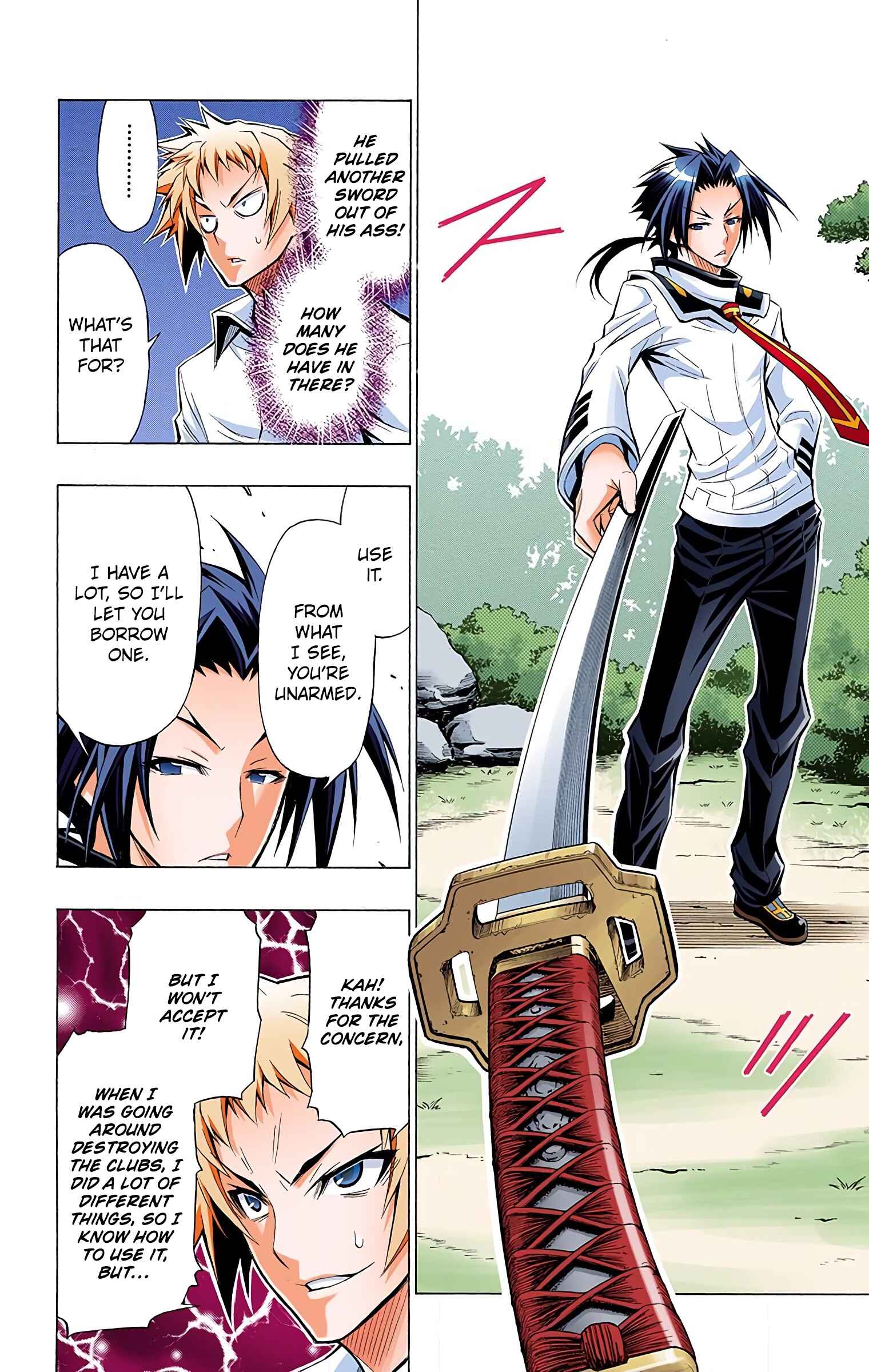 Page 4 Chapter 34 Medaka Box (Official Colored)