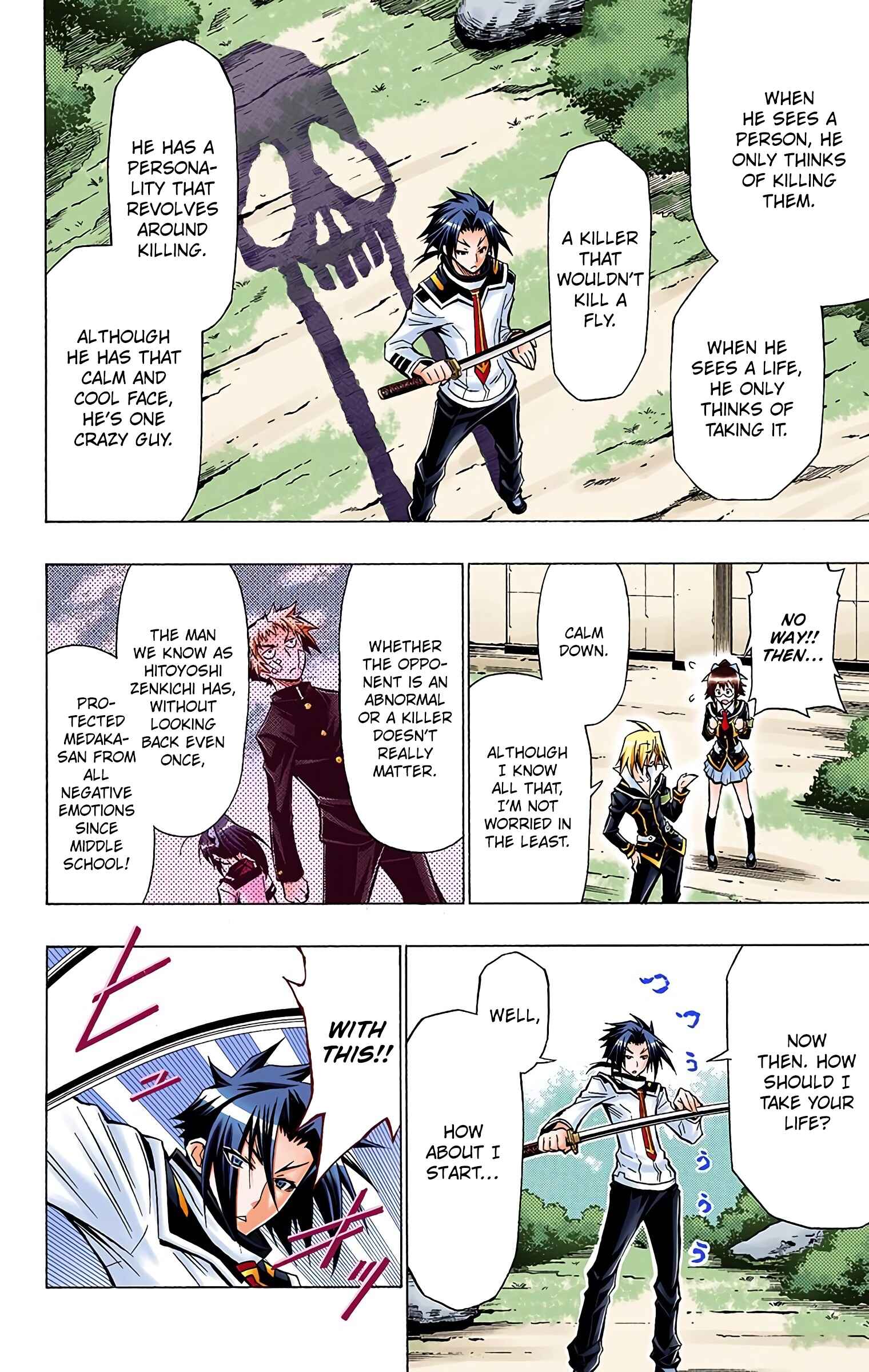 Page 6 Chapter 34 Medaka Box (Official Colored)