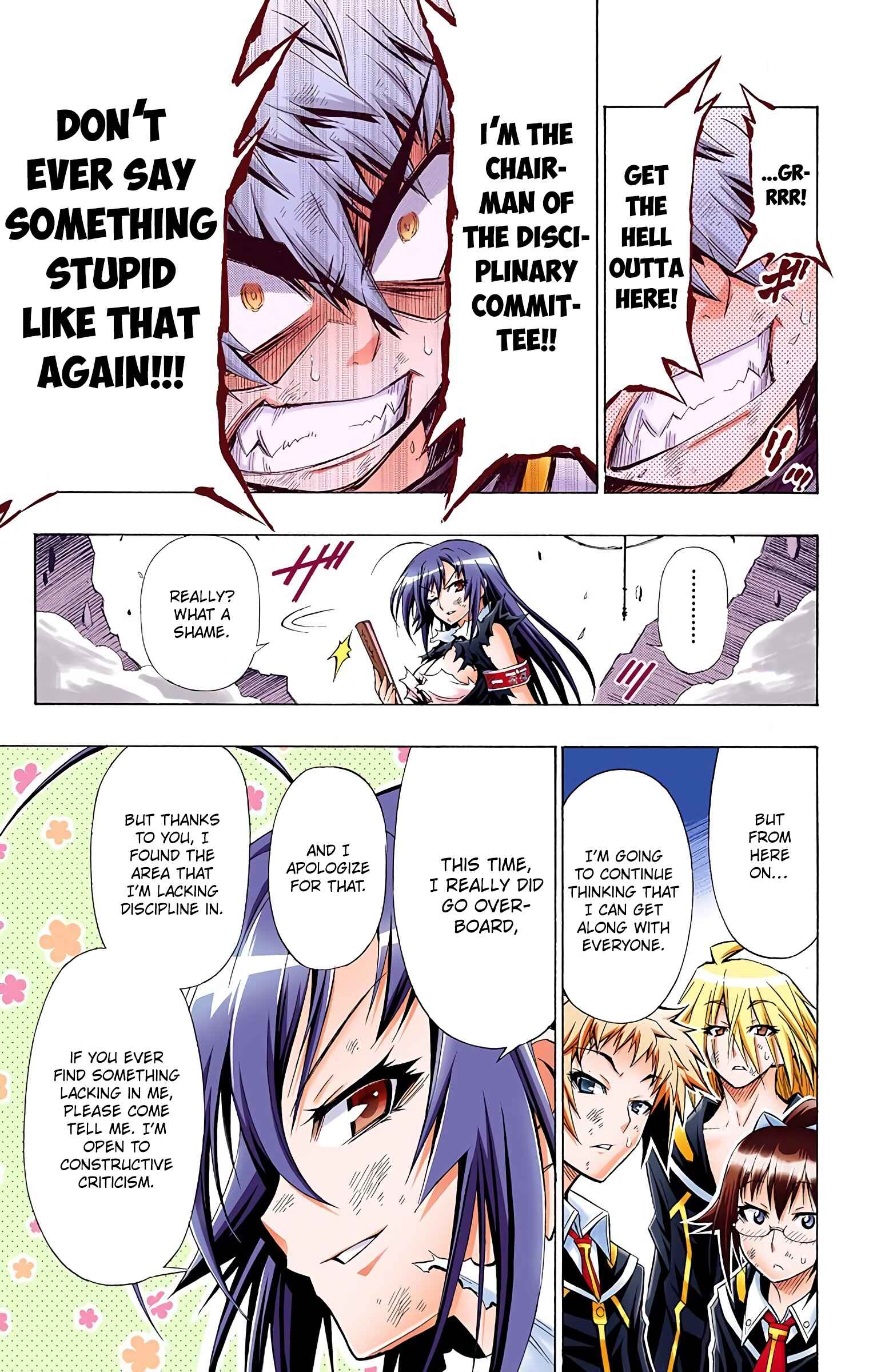 Page 14 Chapter 21 Medaka Box (Official Colored)