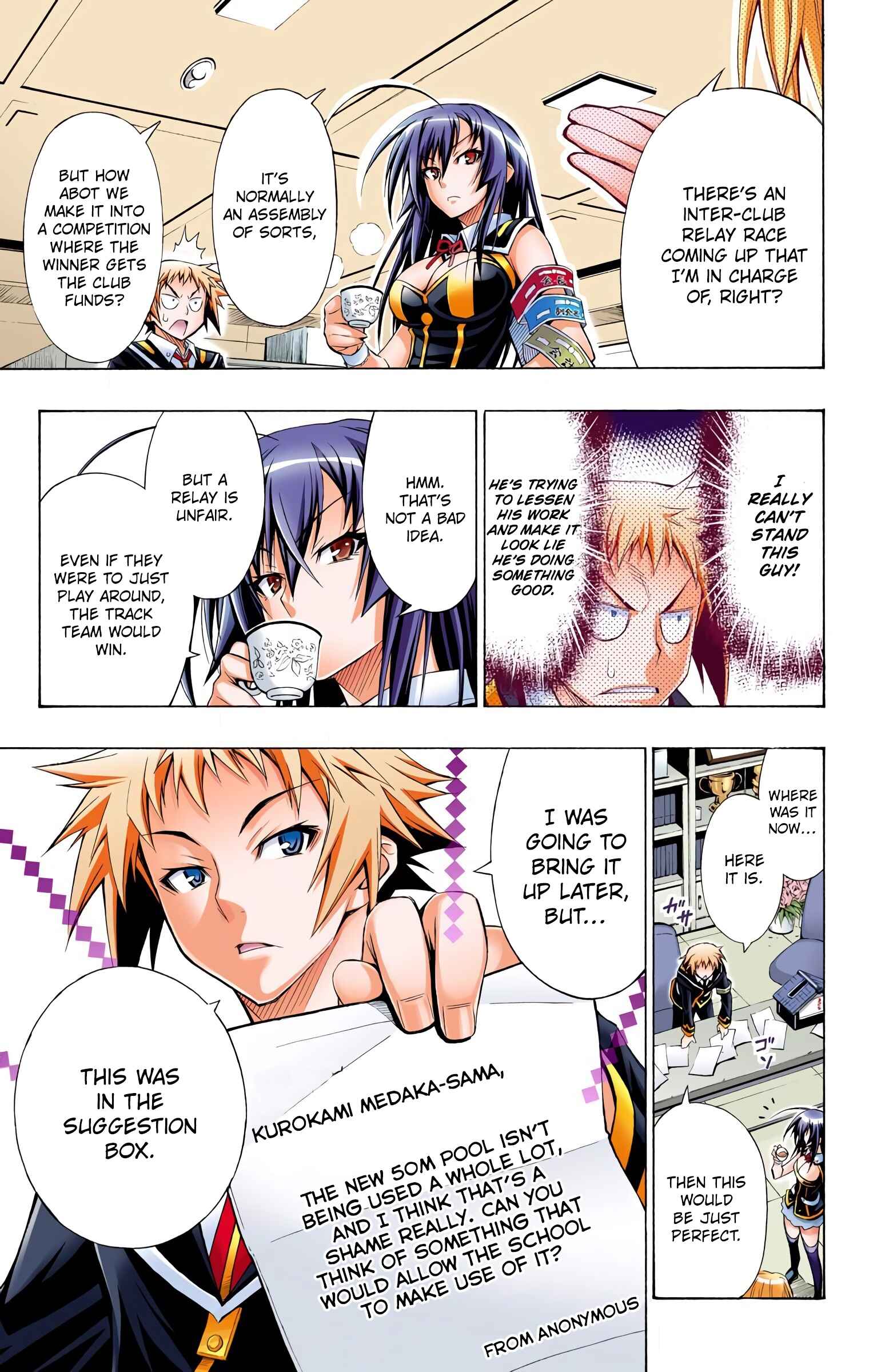 Page 5 Chapter 9 Medaka Box (Official Colored)