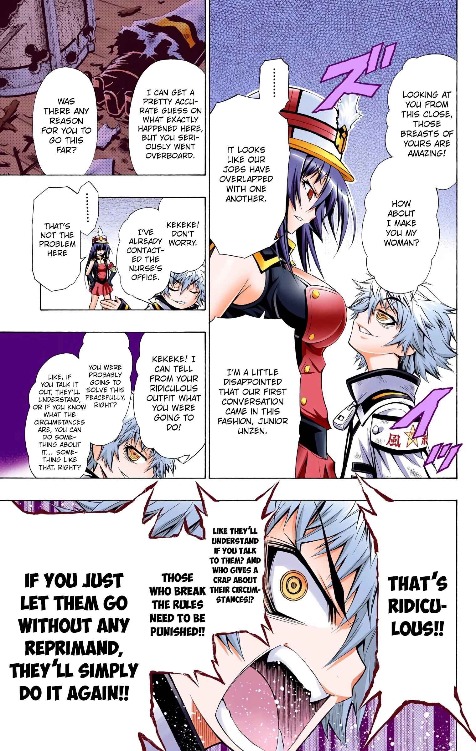 Page 12 Chapter 16 Medaka Box (Official Colored)