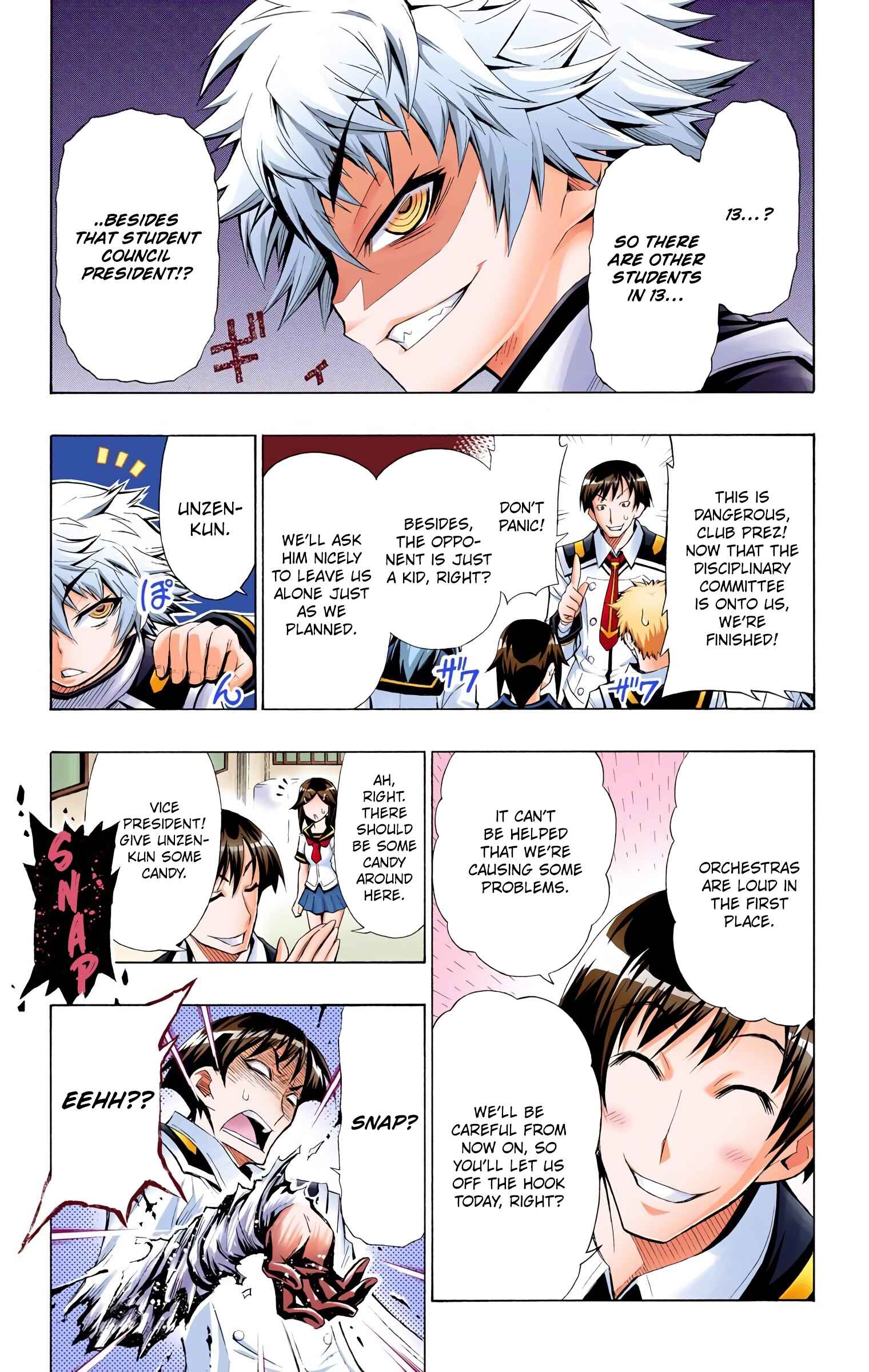 Page 4 Chapter 16 Medaka Box (Official Colored)