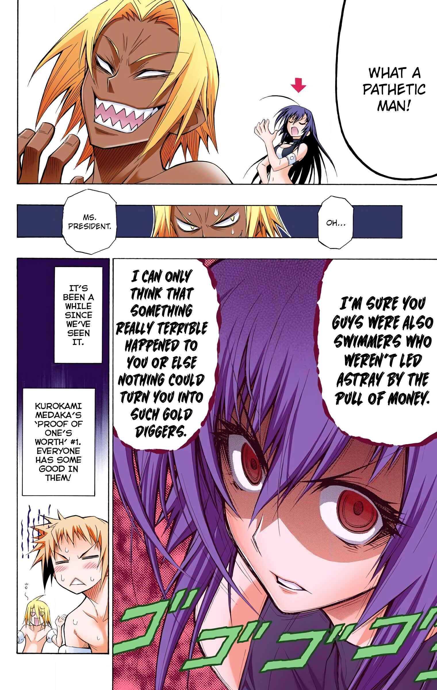 Page 19 Chapter 11 Medaka Box (Official Colored)