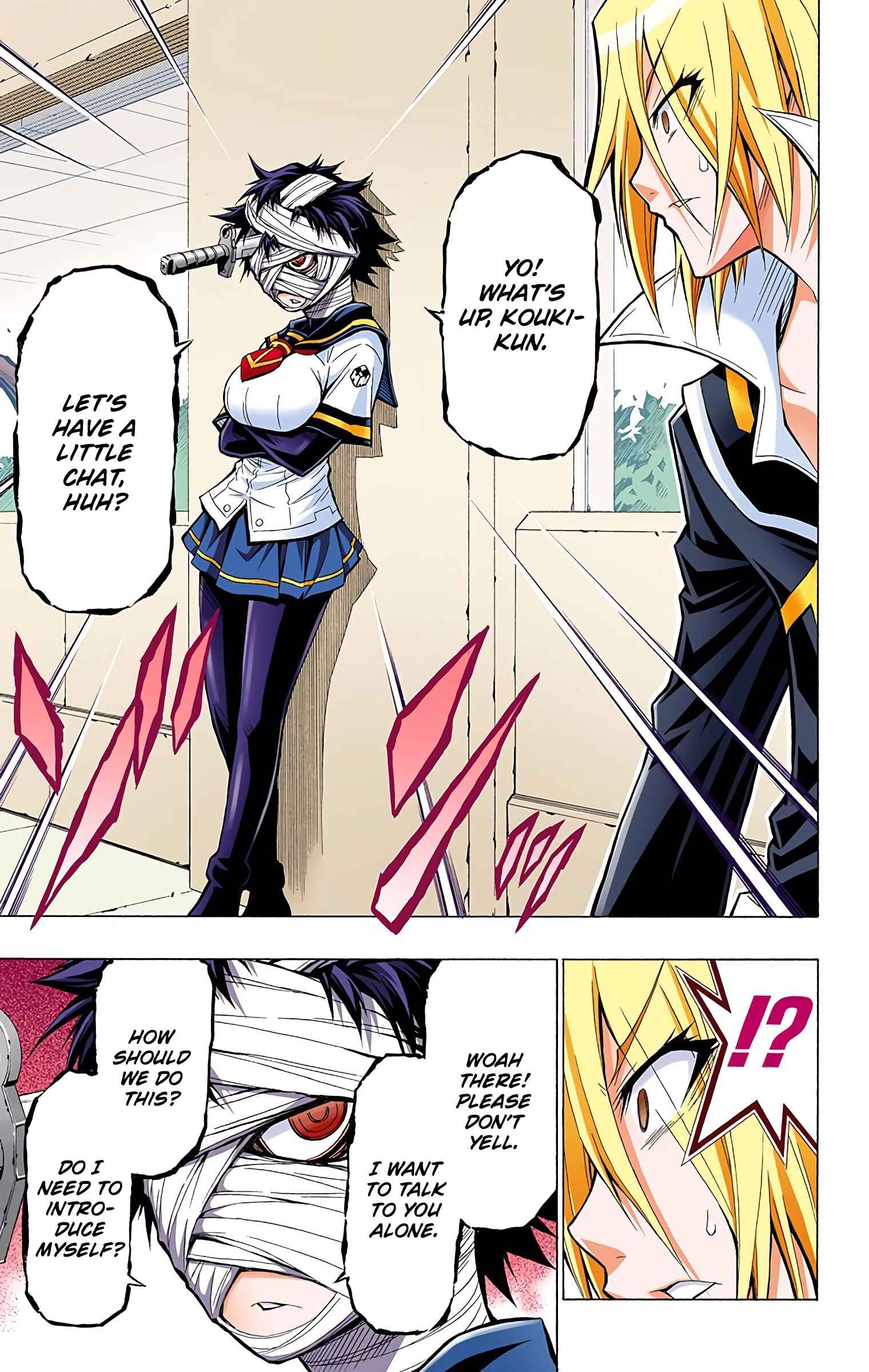 Page 15 Chapter 37 Medaka Box (Official Colored)