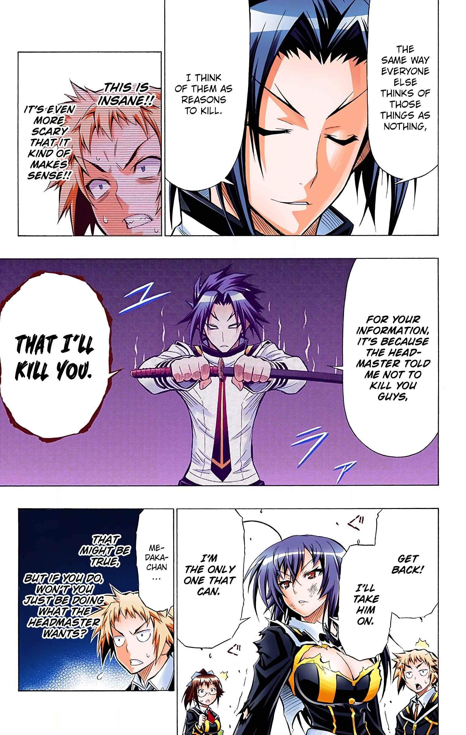 Page 12 Chapter 33 Medaka Box (Official Colored)