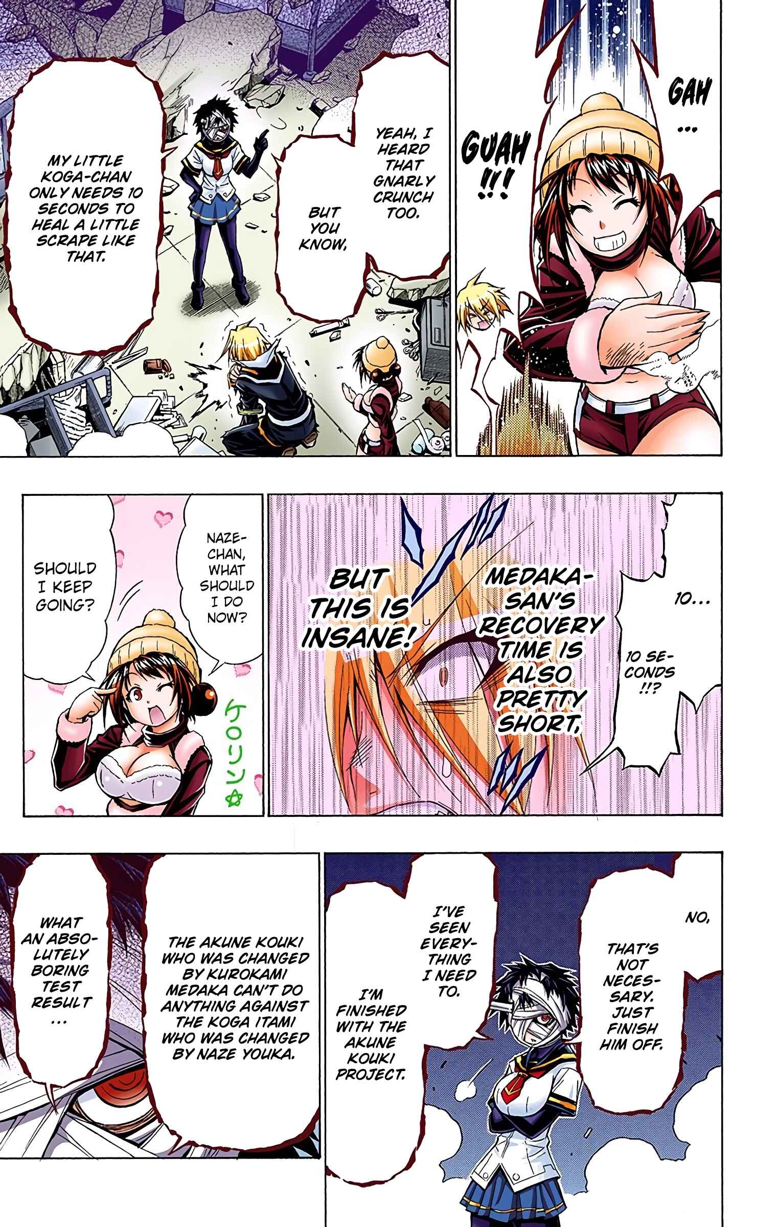 Page 14 Chapter 40 Medaka Box (Official Colored)