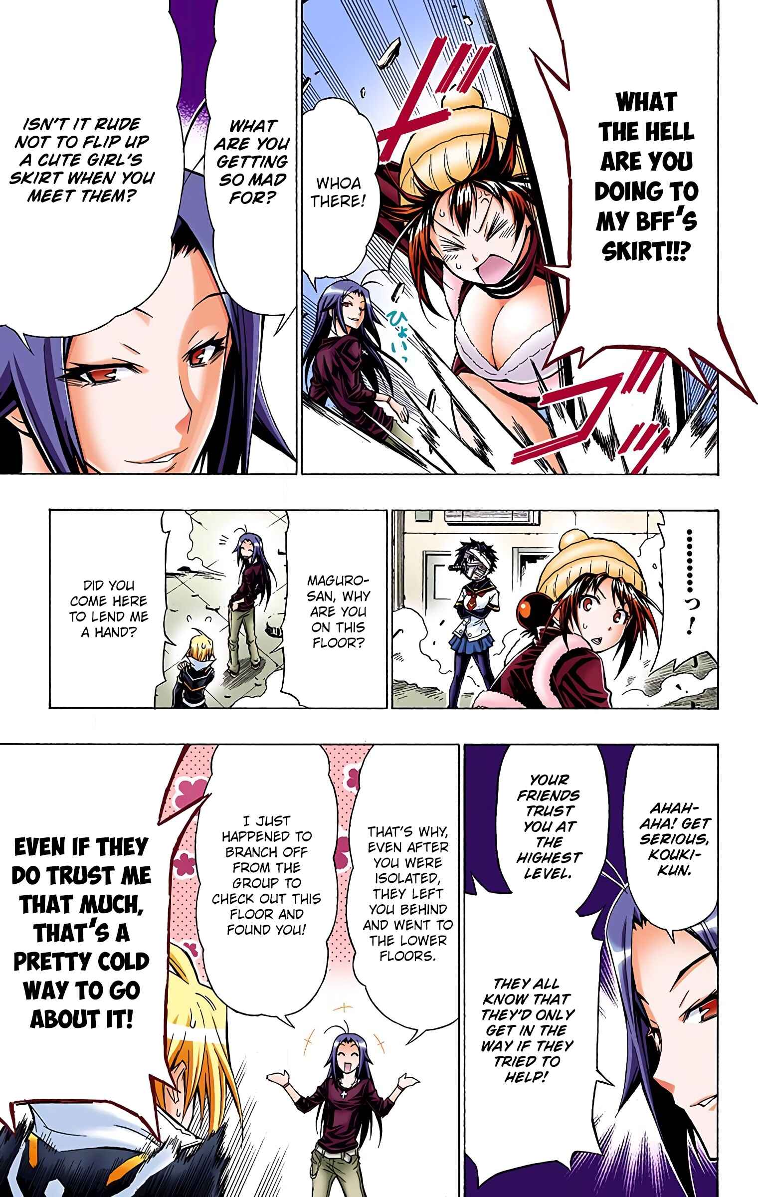 Page 16 Chapter 40 Medaka Box (Official Colored)