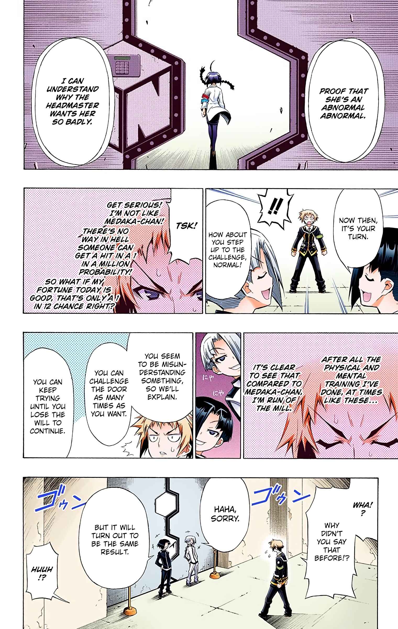 Page 10 Chapter 28 Medaka Box (Official Colored)