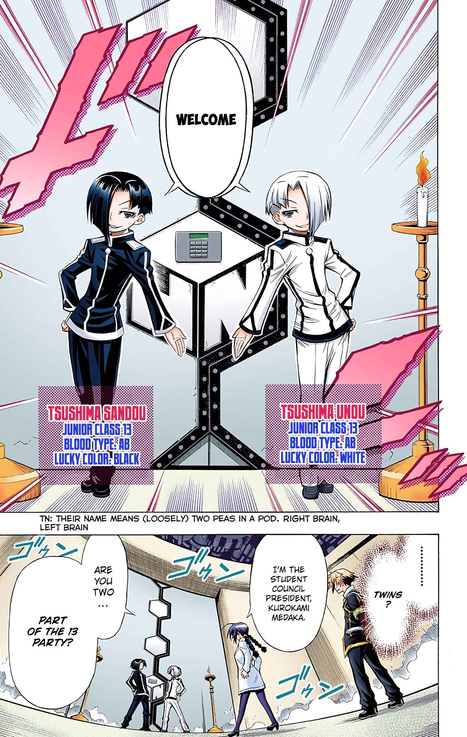 Page 5 Chapter 28 Medaka Box (Official Colored)