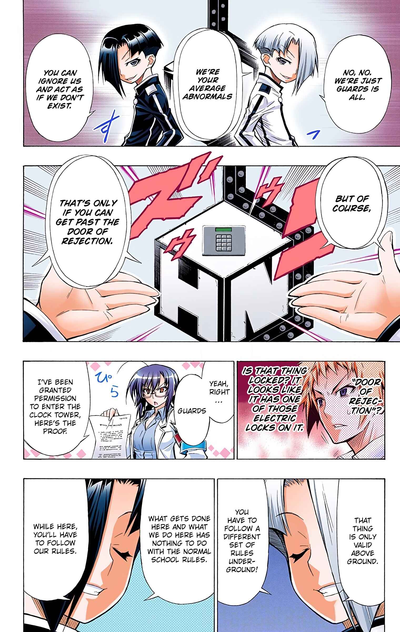 Page 6 Chapter 28 Medaka Box (Official Colored)