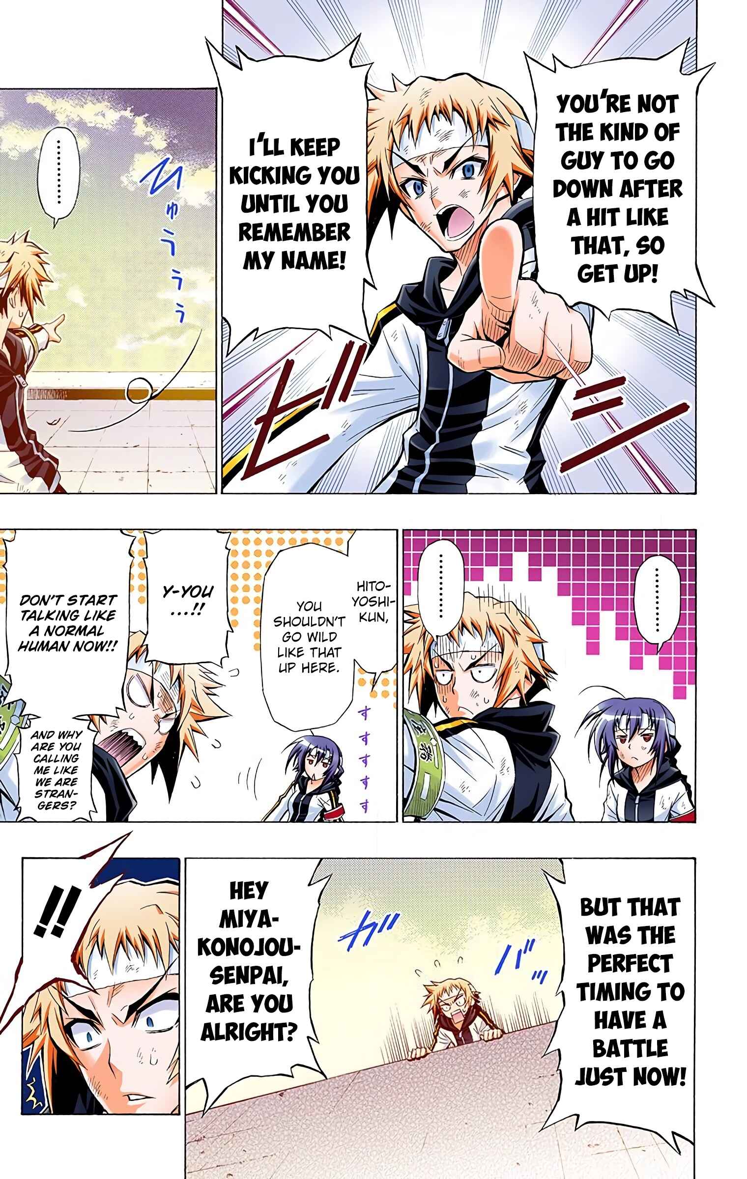 Page 11 Chapter 27 Medaka Box (Official Colored)