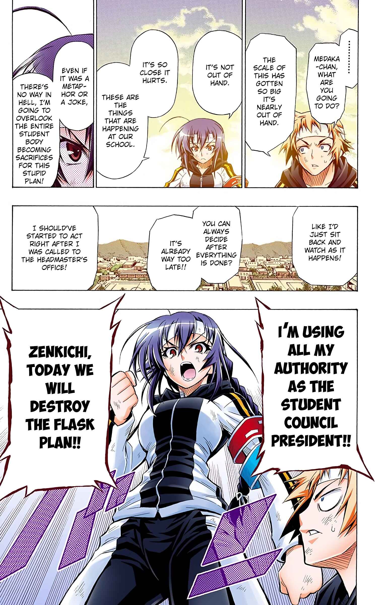 Page 19 Chapter 27 Medaka Box (Official Colored)