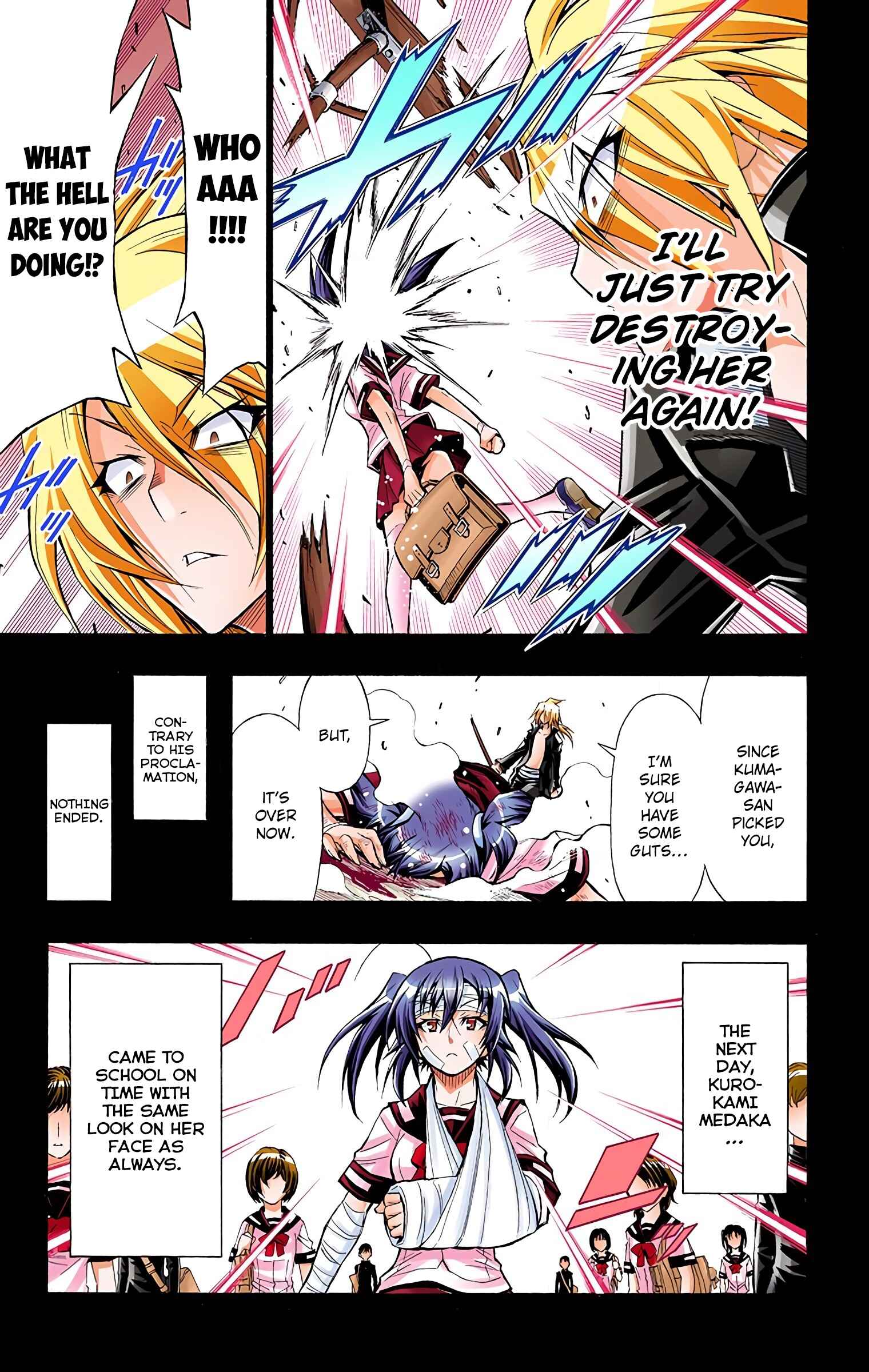 Page 5 Chapter 38 Medaka Box (Official Colored)