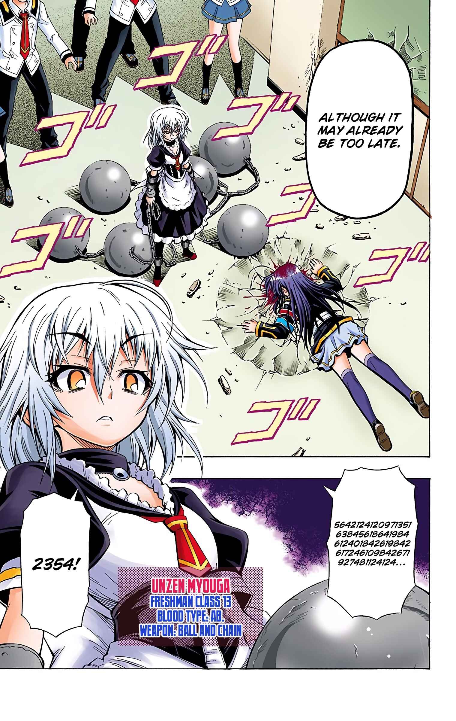 Page 20 Chapter 22 Medaka Box (Official Colored)