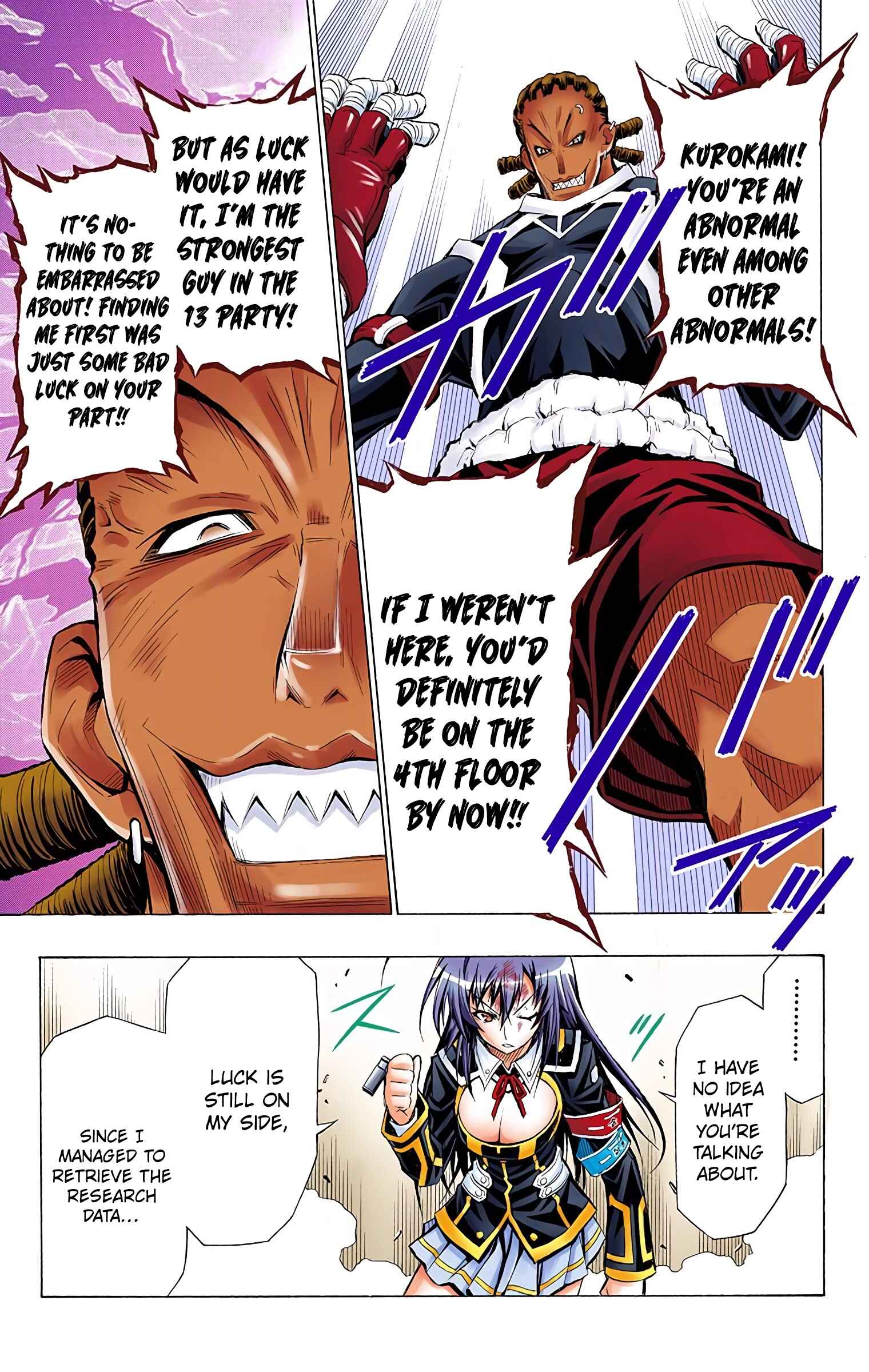 Page 13 Chapter 30 Medaka Box (Official Colored)