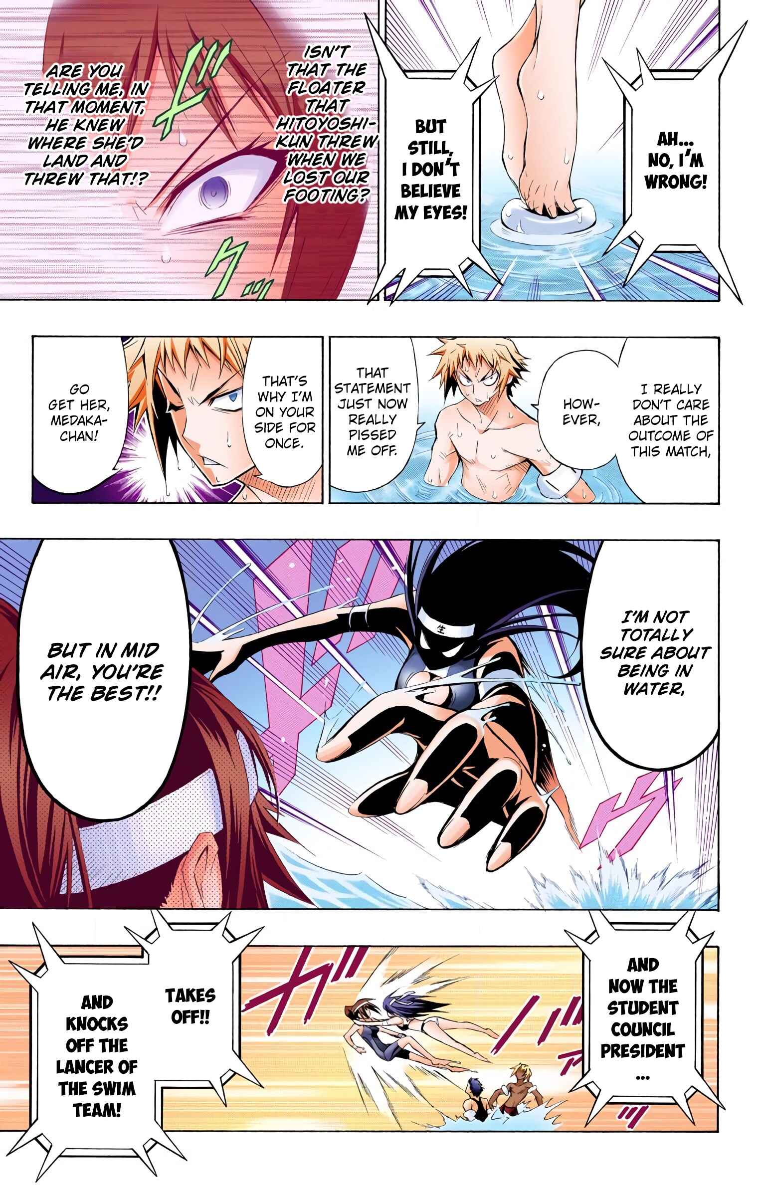 Page 11 Chapter 12 Medaka Box (Official Colored)