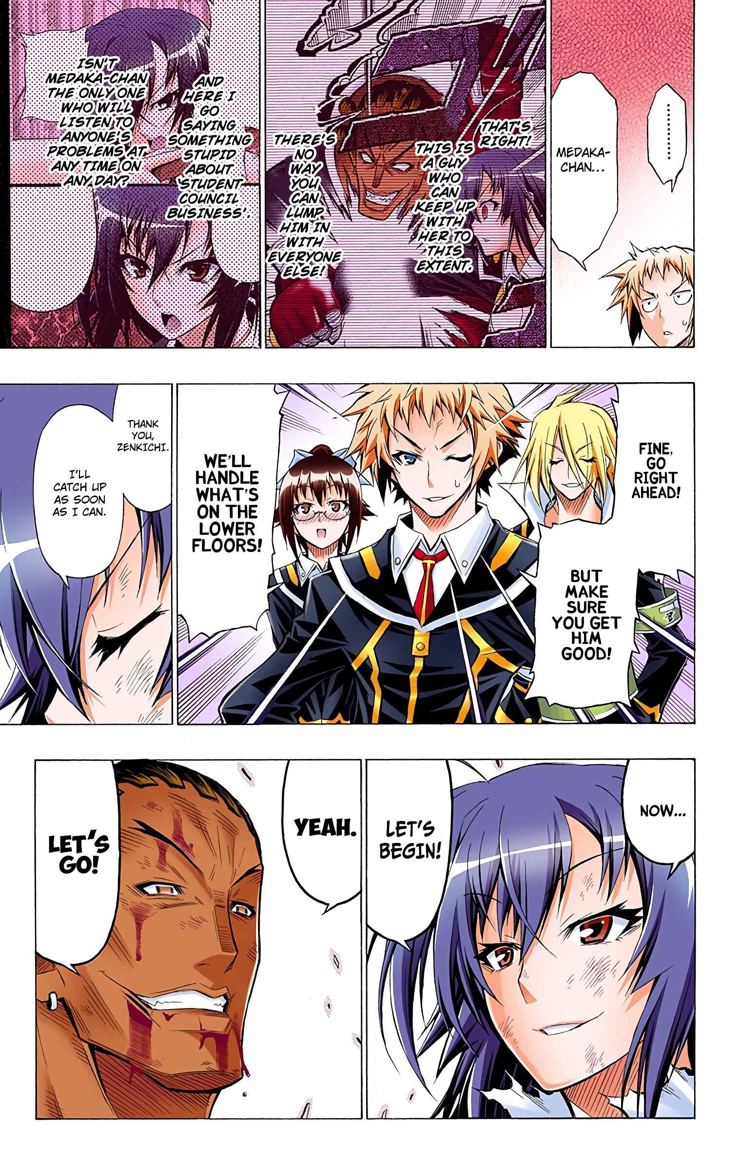Page 7 Chapter 32 Medaka Box (Official Colored)