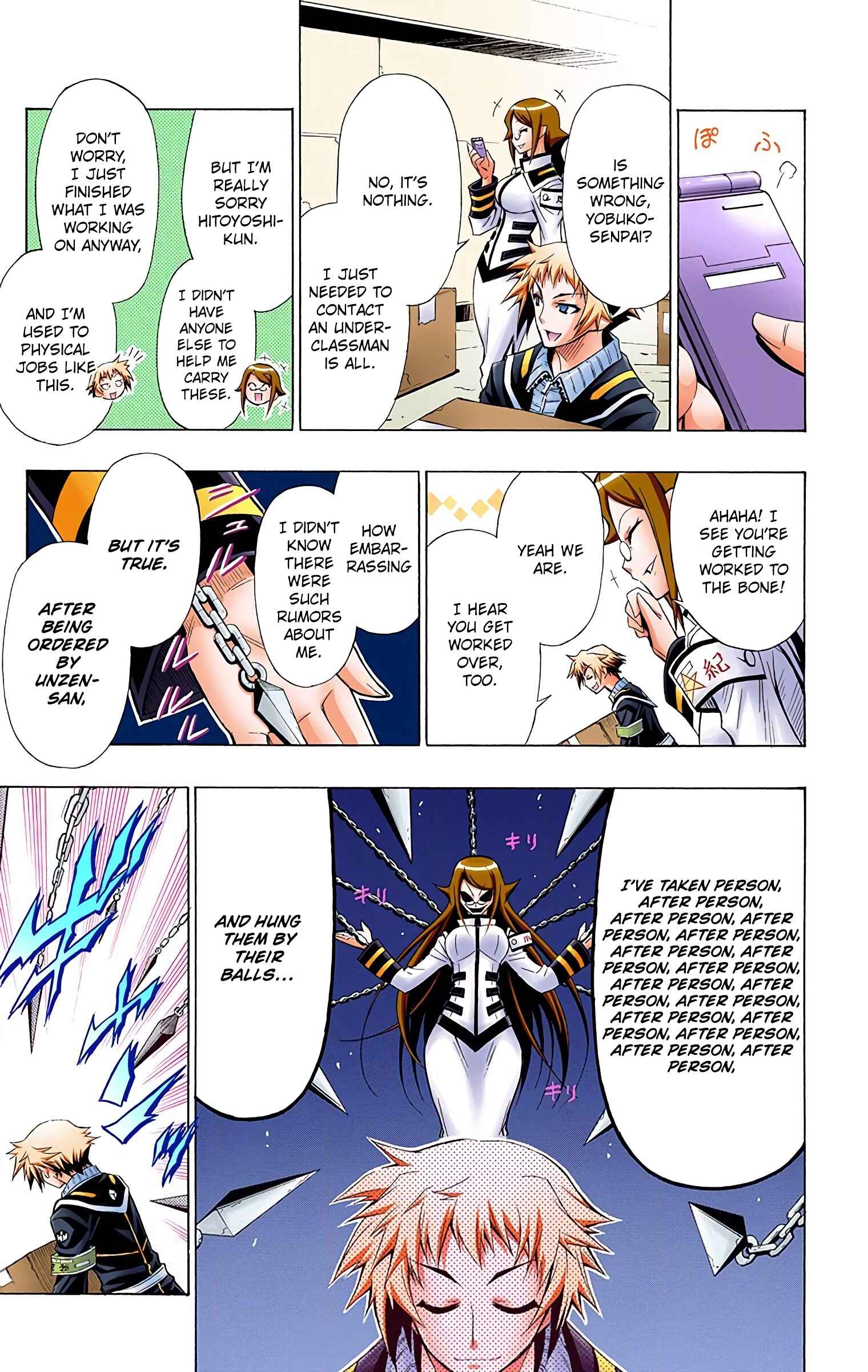 Page 16 Chapter 17 Medaka Box (Official Colored)