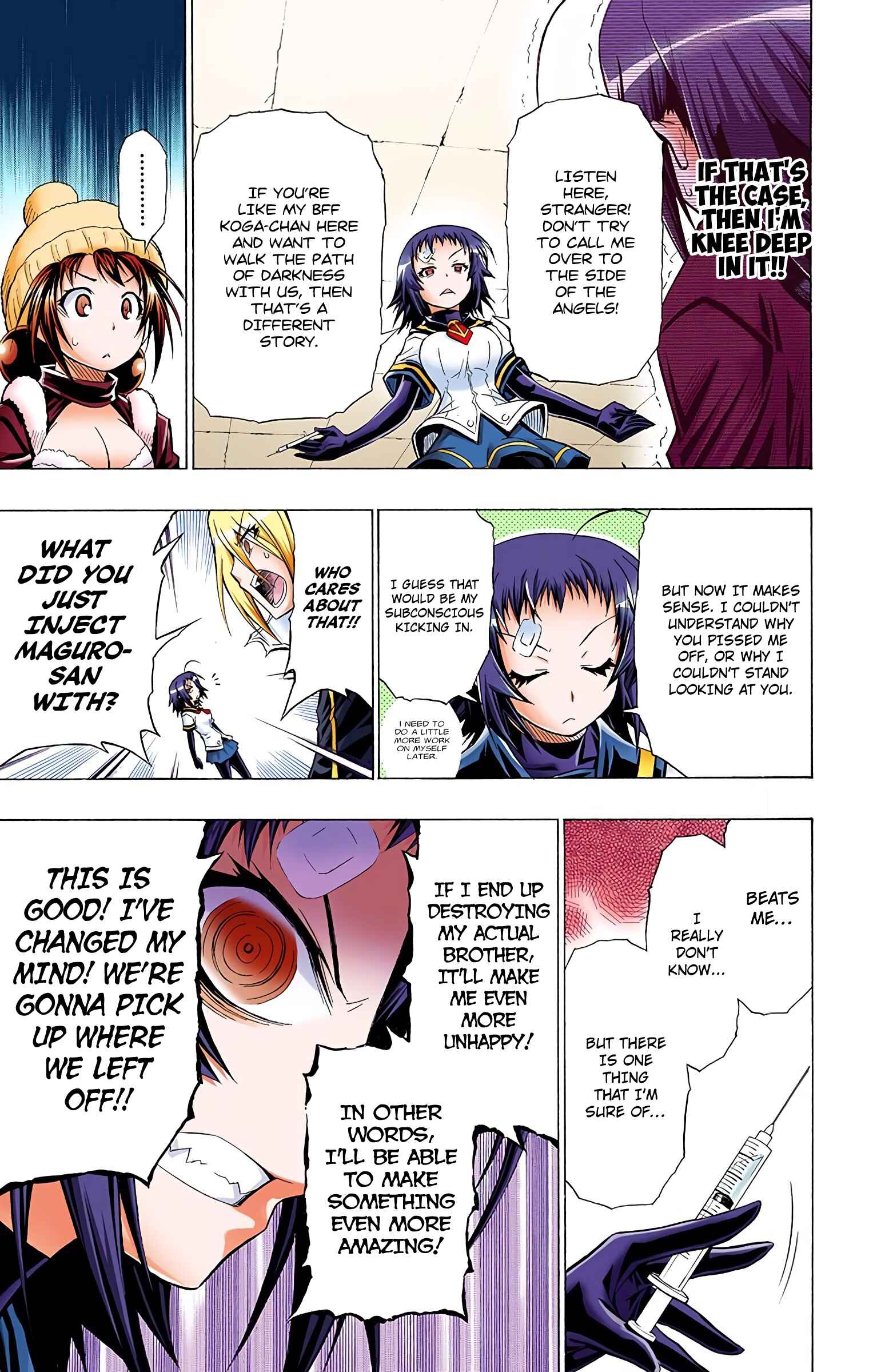 Page 21 Chapter 42 Medaka Box (Official Colored)