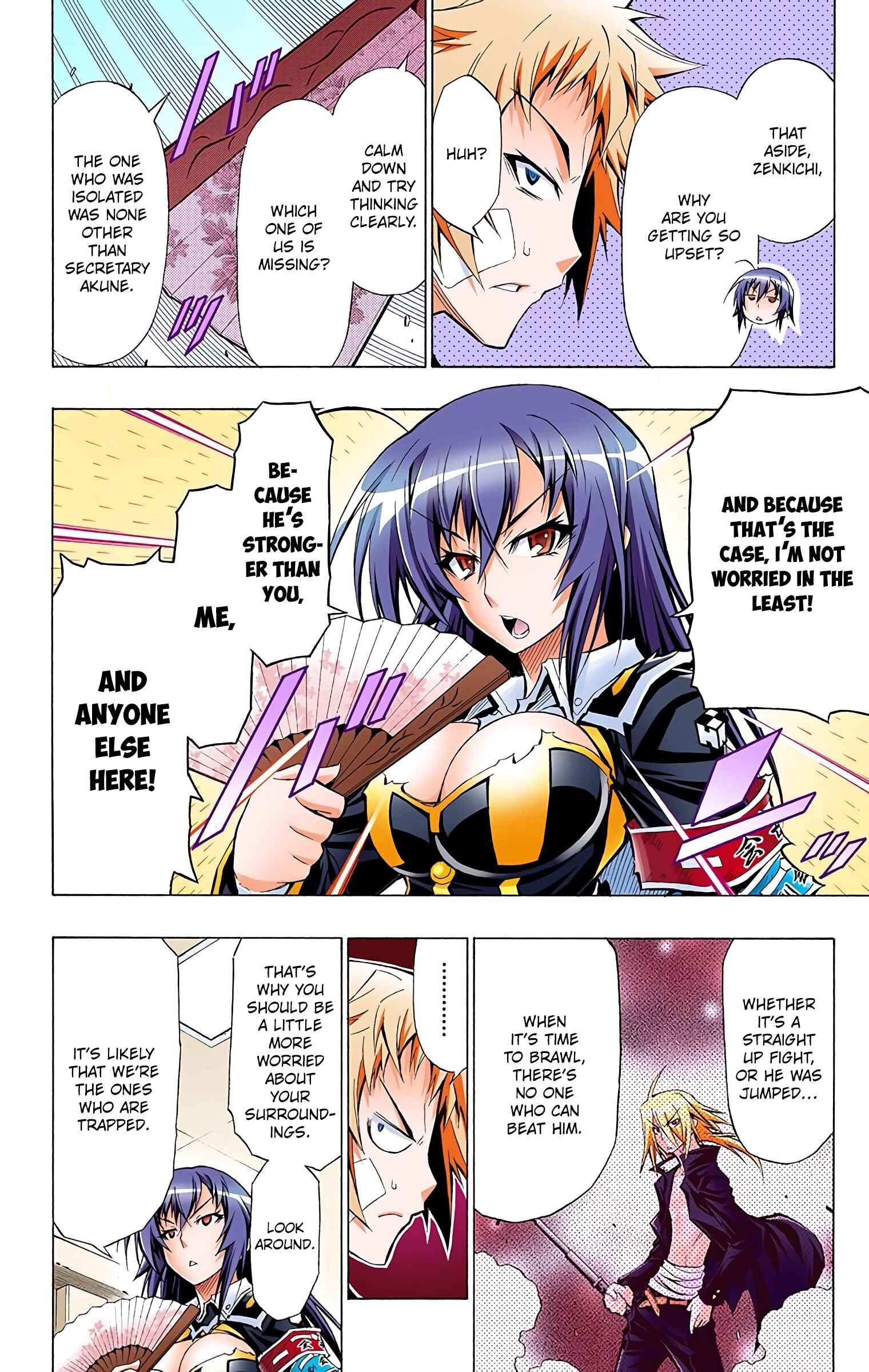 Page 4 Chapter 39 Medaka Box (Official Colored)