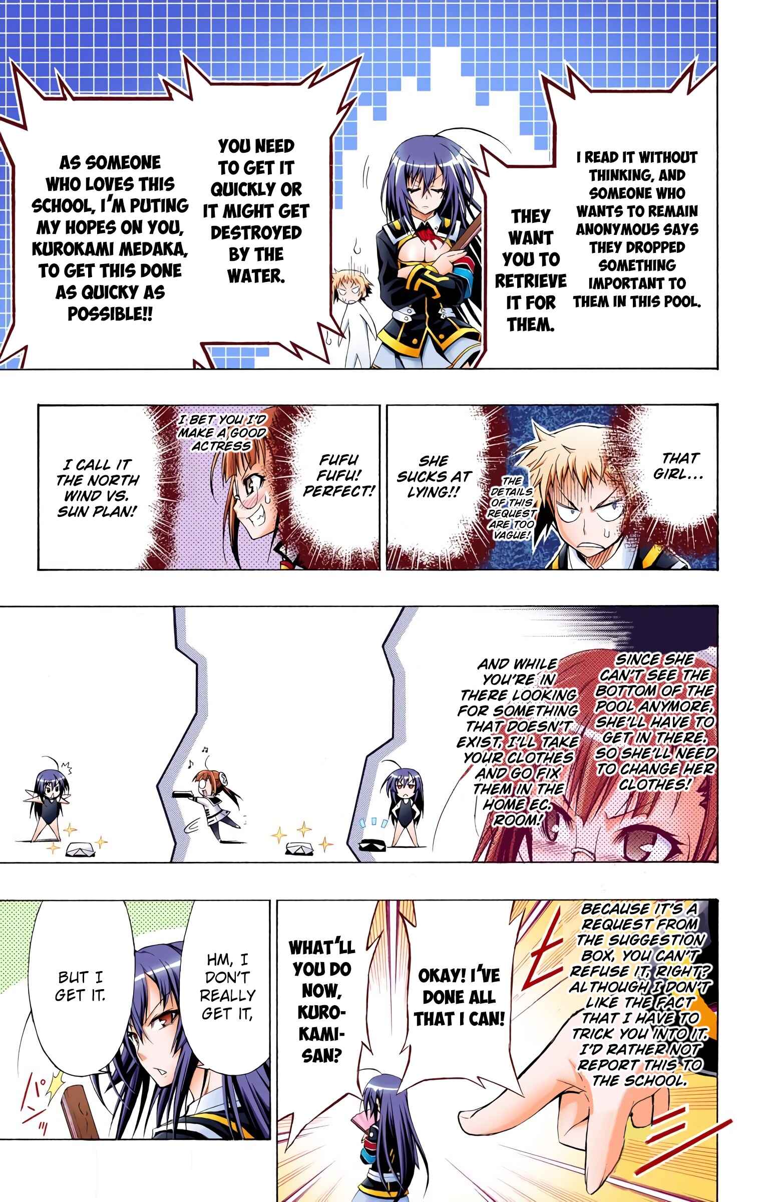 Page 15 Chapter 14 Medaka Box (Official Colored)
