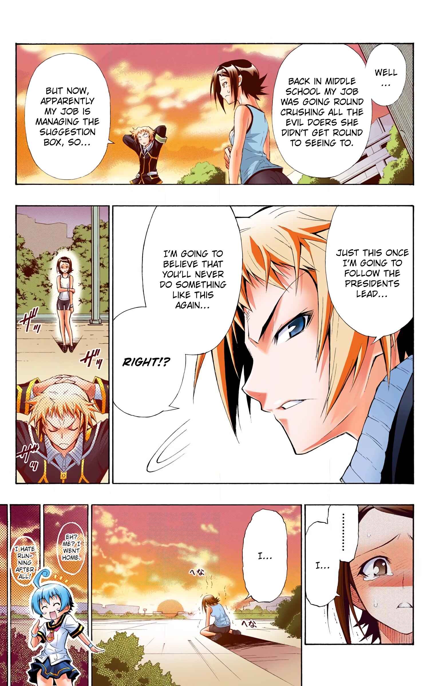 Page 23 Chapter 2 Medaka Box (Official Colored)